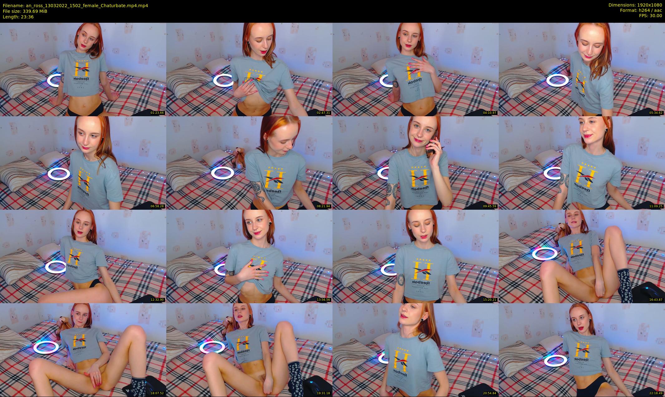 an_ross — 24 minute Chaturbate female cam show recording, 1080p, Mar 13, 2022