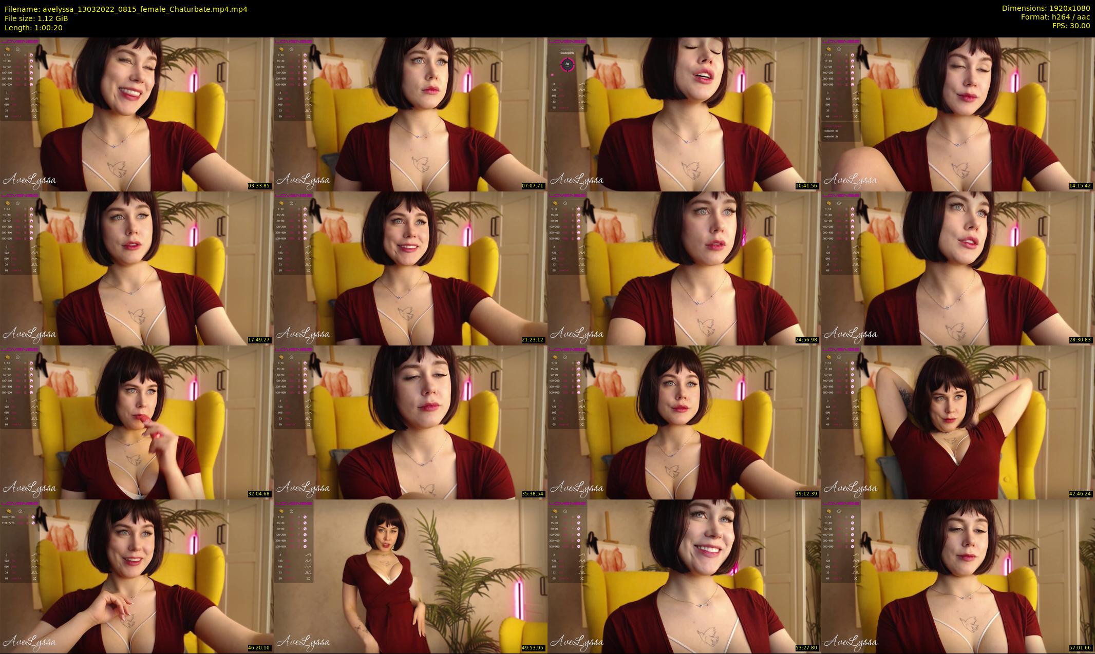 avelyssa — 61 minute Chaturbate female cam show recording, 1080p, Mar 13, 2022