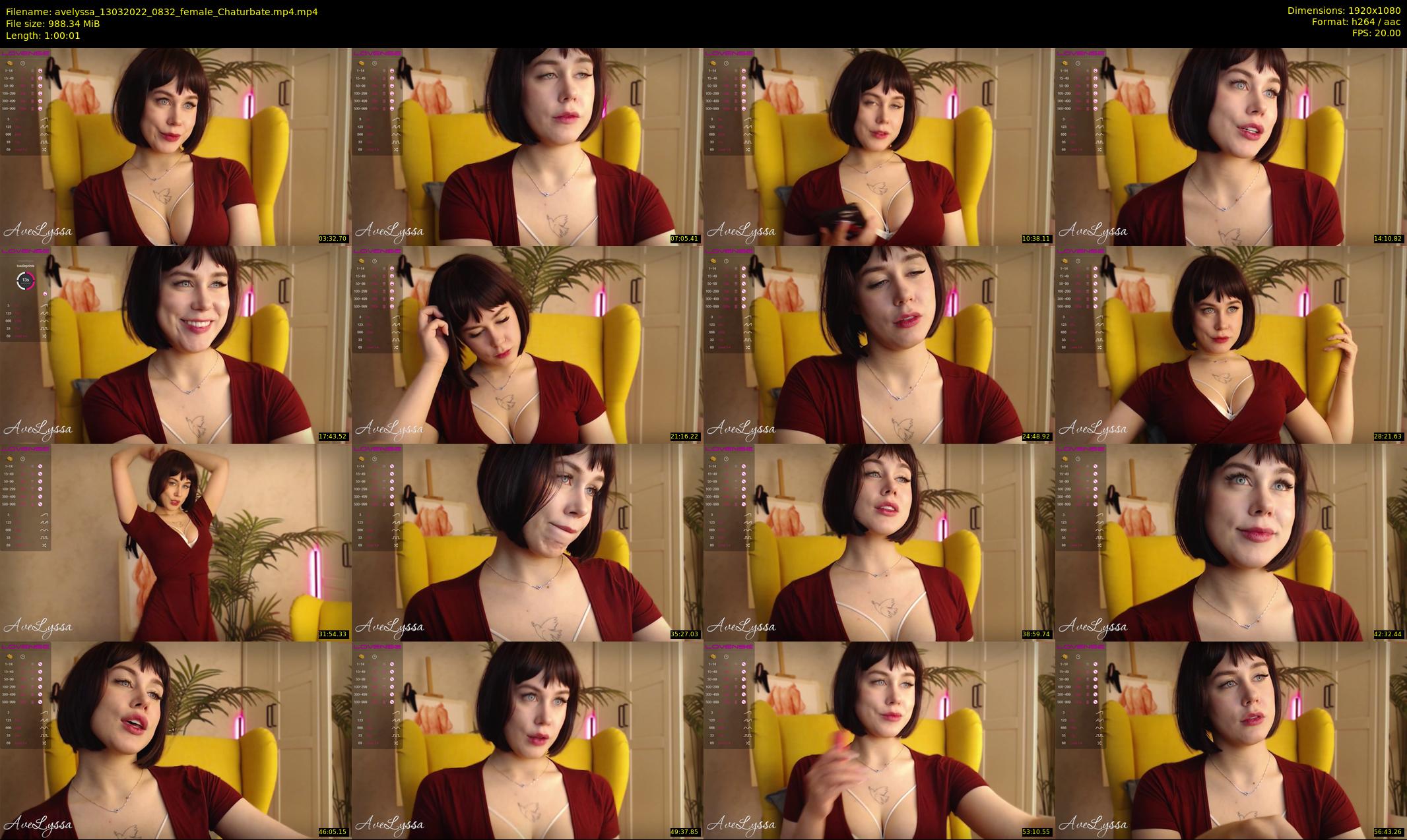 avelyssa — 61 minute Chaturbate female cam show recording, 1080p, Mar 13, 2022