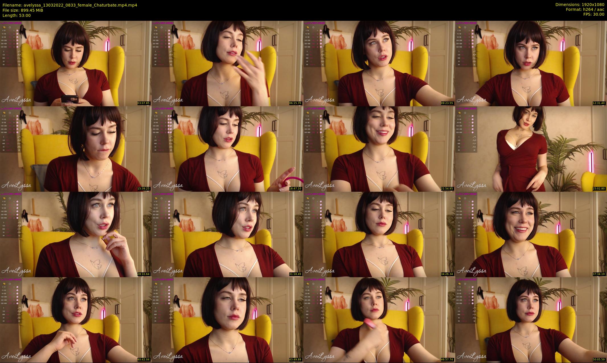 avelyssa — 53 minute Chaturbate female cam show recording, 1080p, Mar 13, 2022