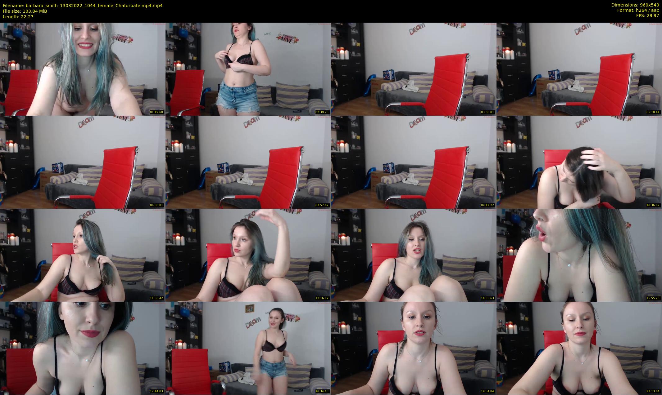 barbara_smith — 23 minute Chaturbate female cam show recording, 480p, Mar 13, 2022