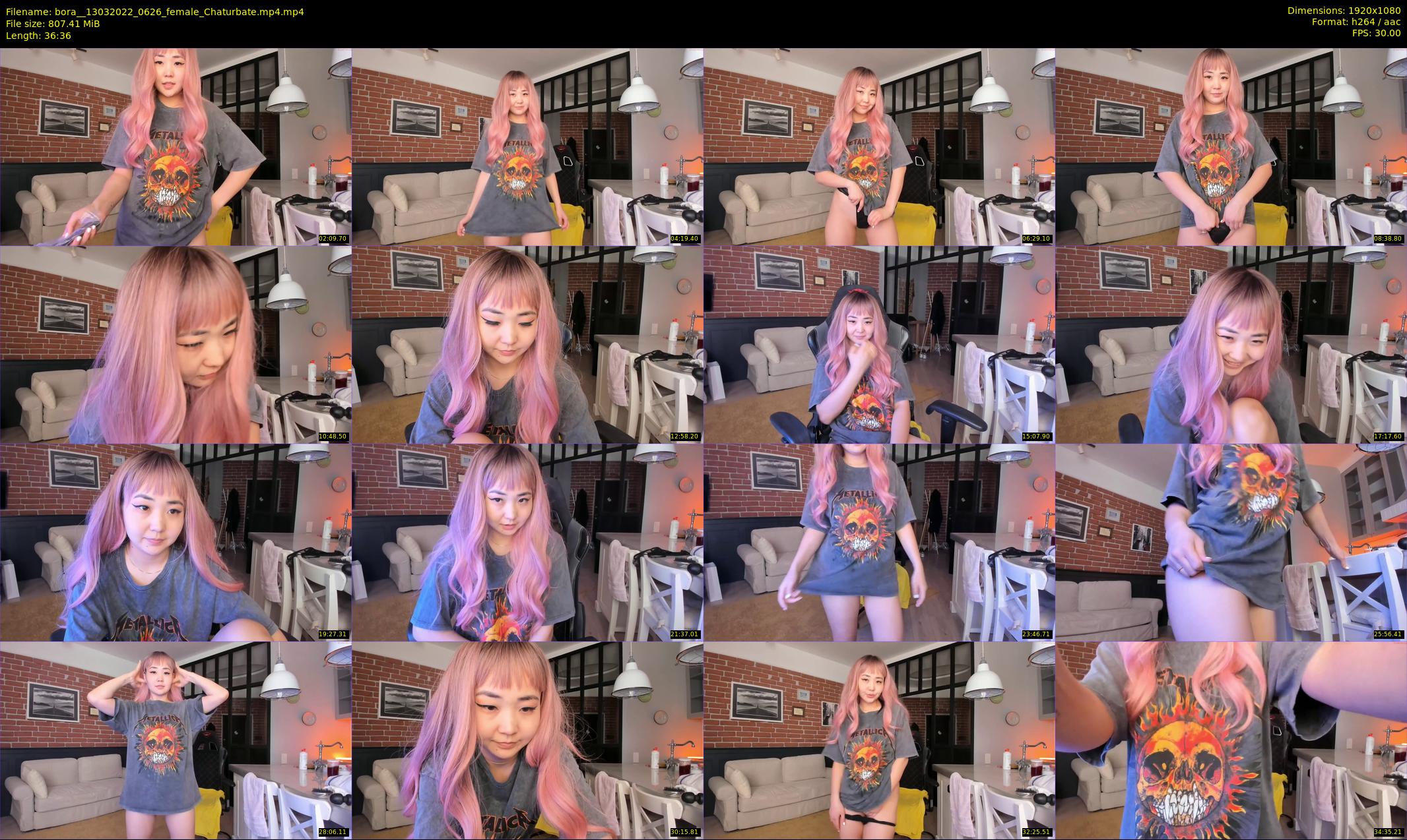 bora_ — 37 minute Chaturbate female cam show recording, 1080p, Mar 13, 2022