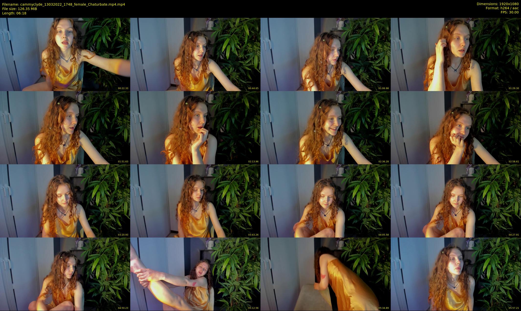 cammyclyde — 7 minute Chaturbate female cam show recording, 1080p, Mar 13, 2022