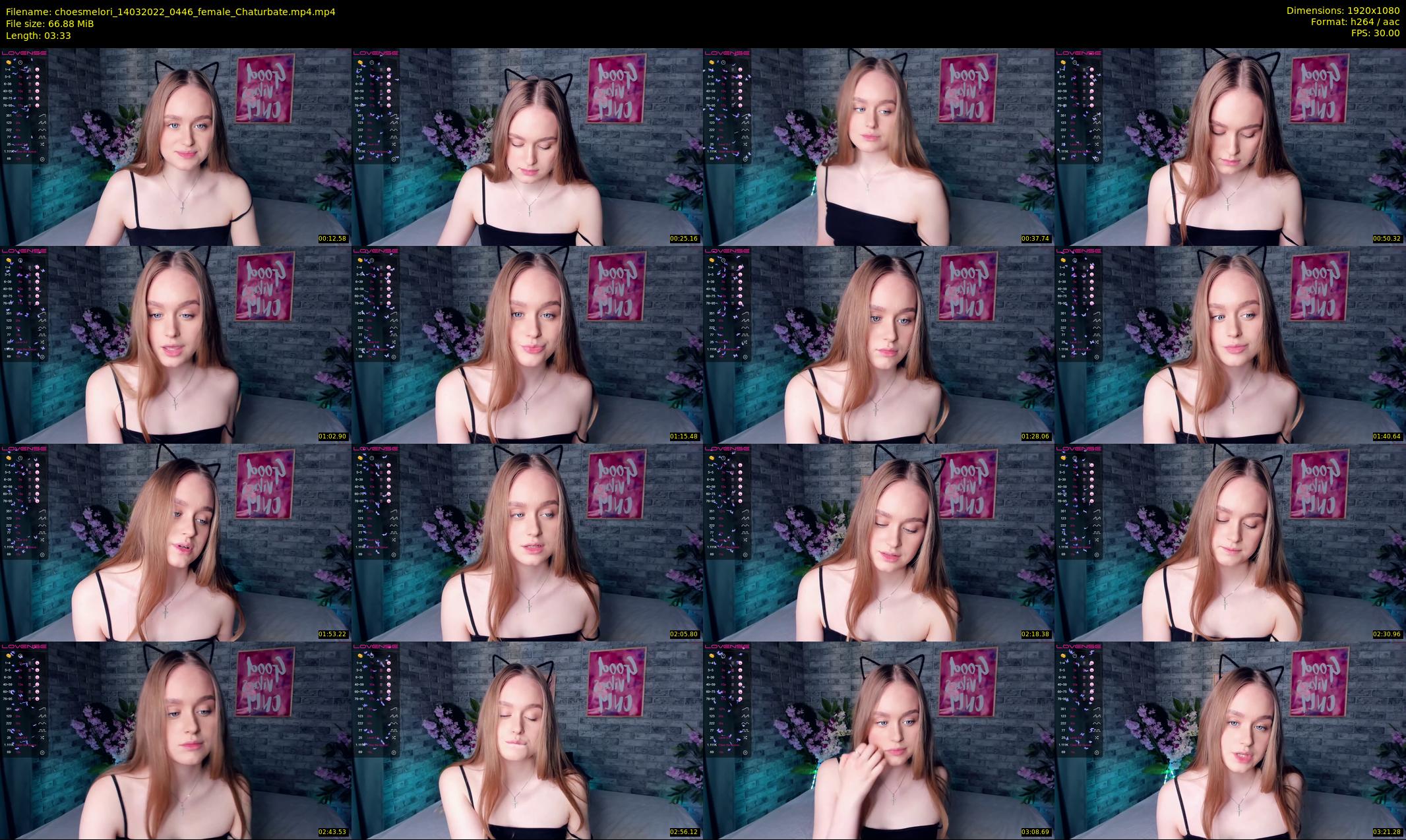 choesmelori — 4 minute Chaturbate couple cam show recording, 1080p, Mar 14, 2022