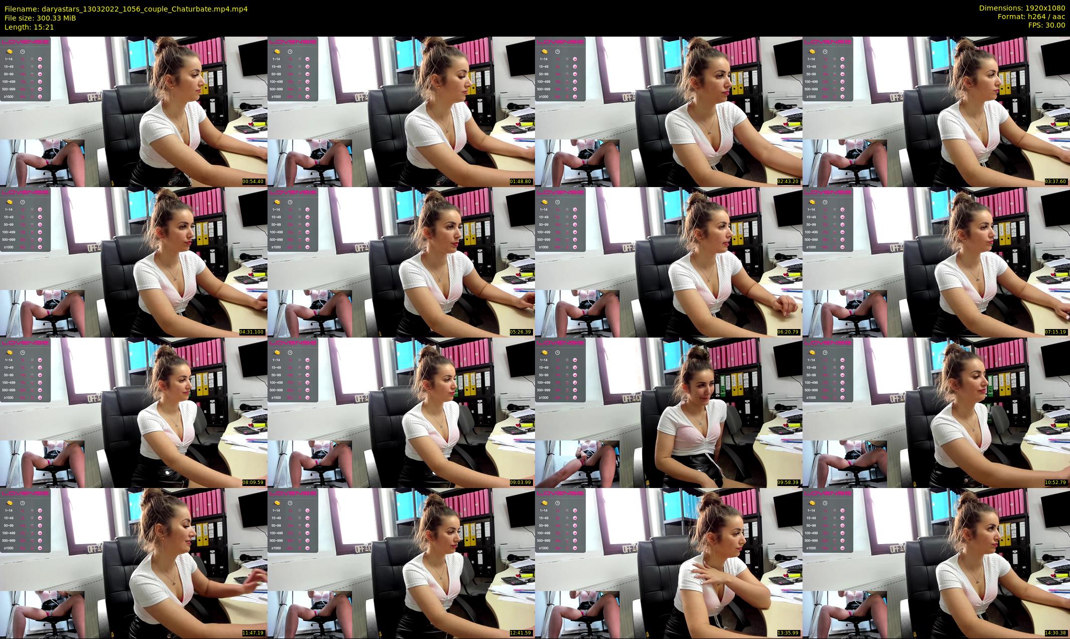 daryastars — 16 minute Chaturbate couple cam show recording, 1080p, Mar 13, 2022