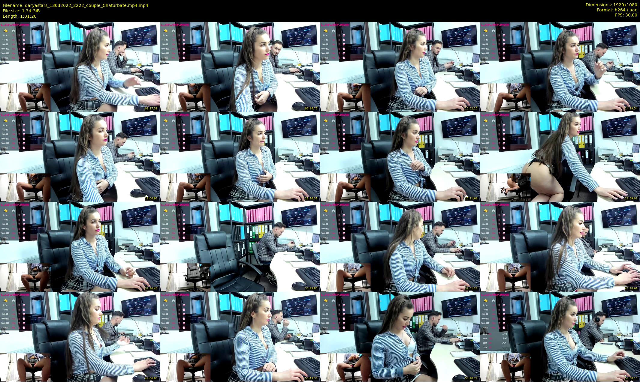 daryastars — 62 minute Chaturbate couple cam show recording, 1080p, Mar 13, 2022