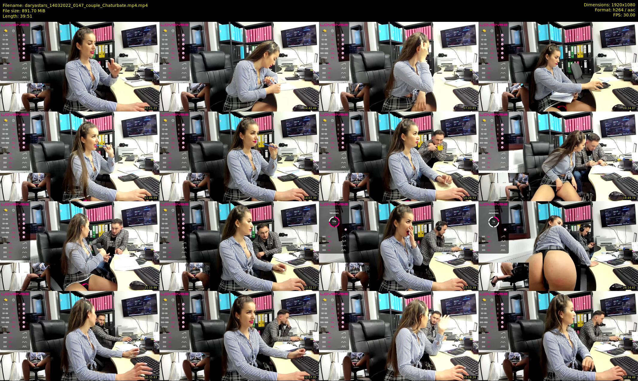 daryastars — 40 minute Chaturbate couple cam show recording, 1080p, Mar 14, 2022