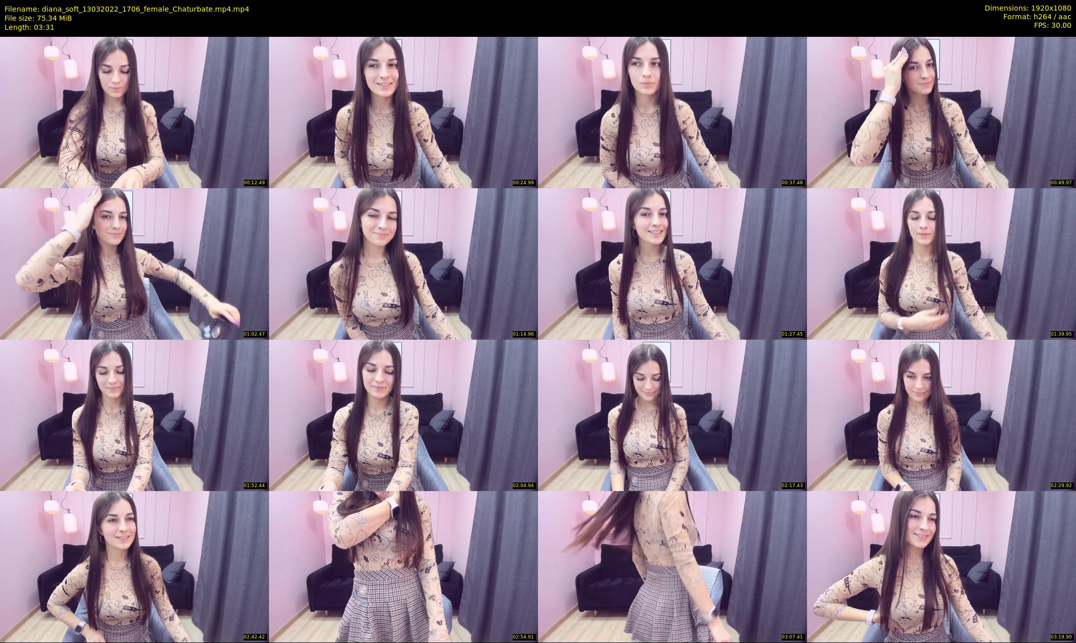 diana_soft — 4 minute Chaturbate female cam show recording, 1080p, Mar 13, 2022
