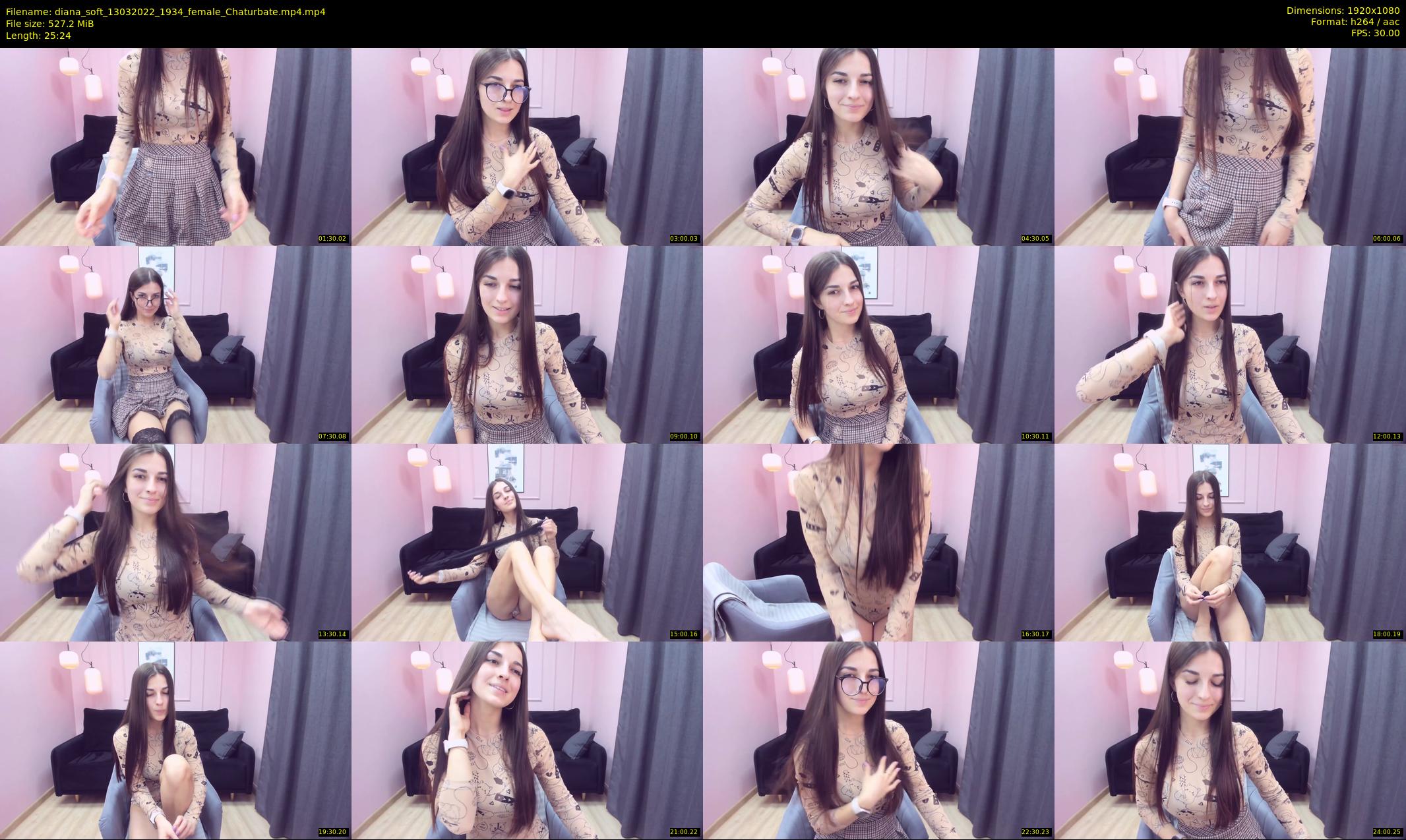 diana_soft — 26 minute Chaturbate female cam show recording, 1080p, Mar 13, 2022