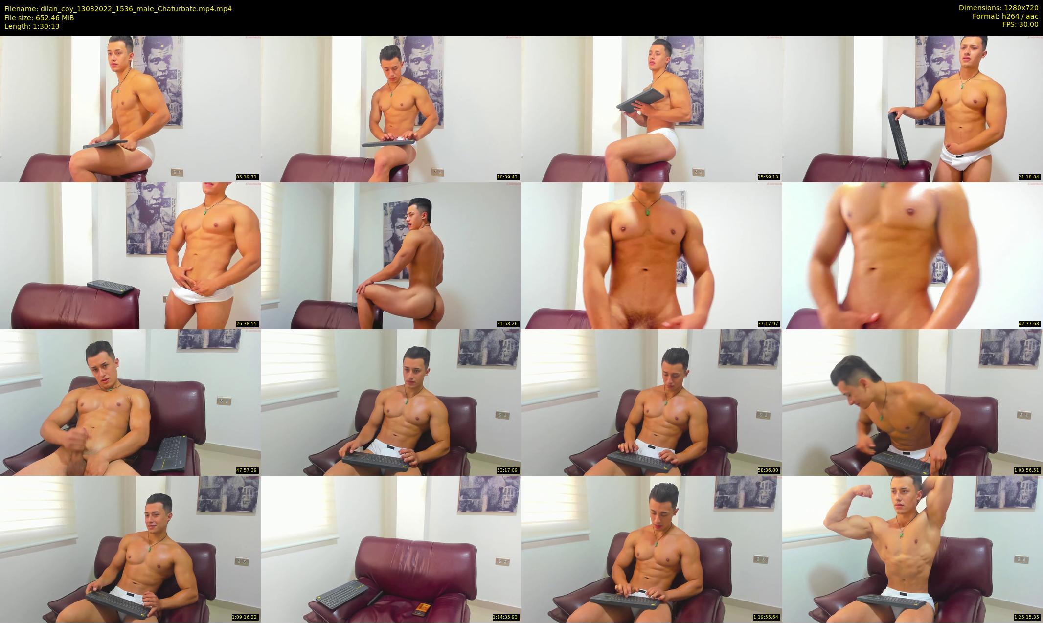 dilan_coy — 91 minute Chaturbate male cam show recording, 720p, Mar 13, 2022
