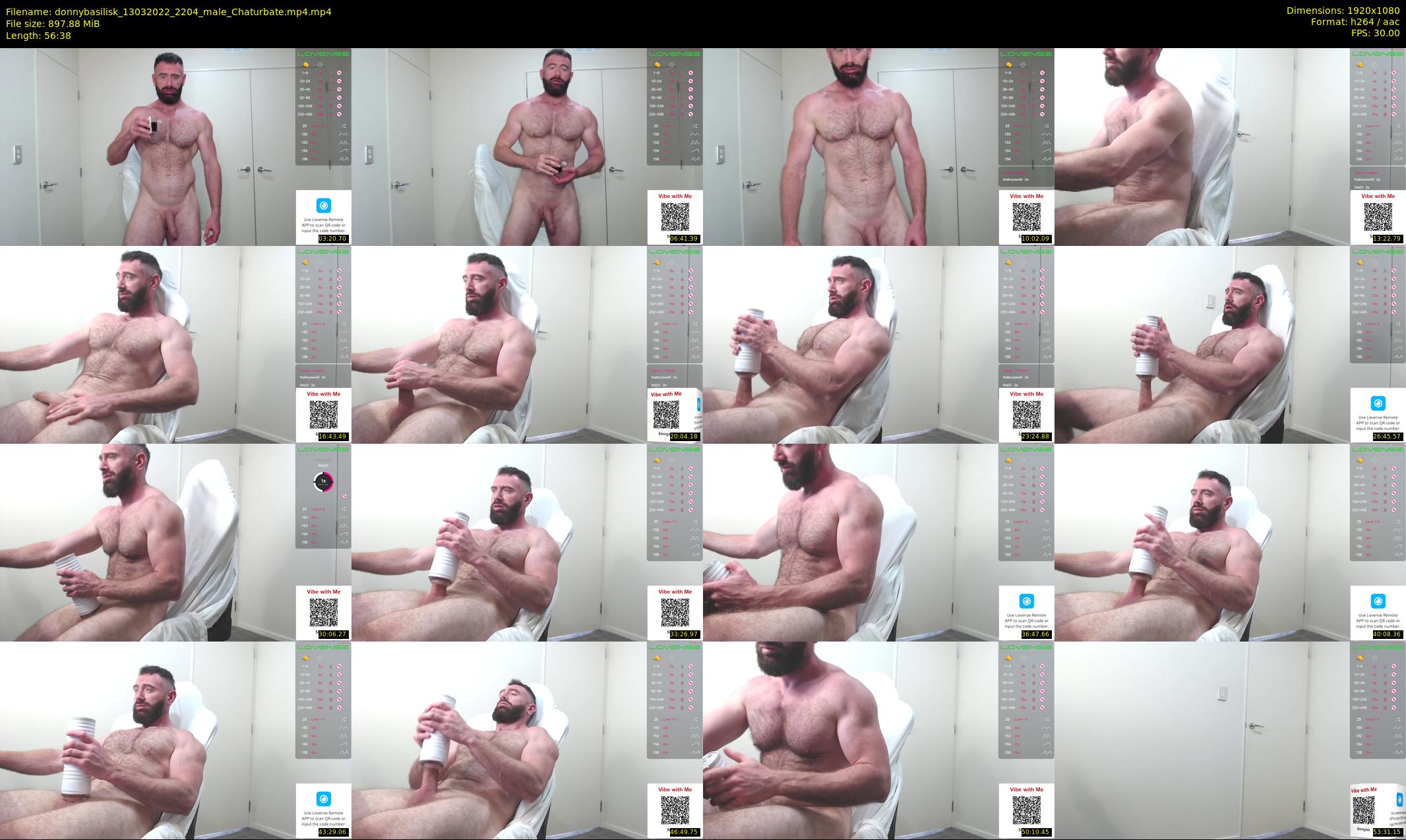 donnybasilisk — 57 minute Chaturbate male cam show recording, 1080p, Mar 13, 2022