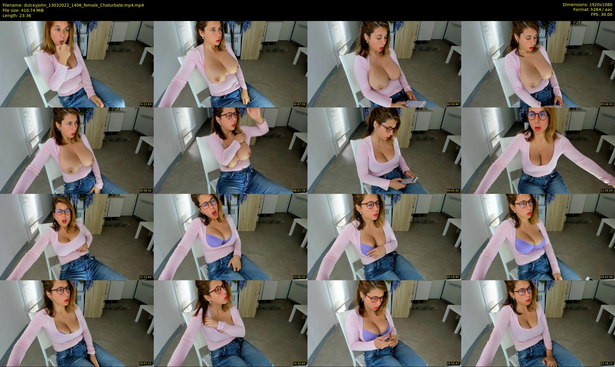 dulceyjohn — 24 minute Chaturbate female cam show recording, 1080p, Mar 13, 2022