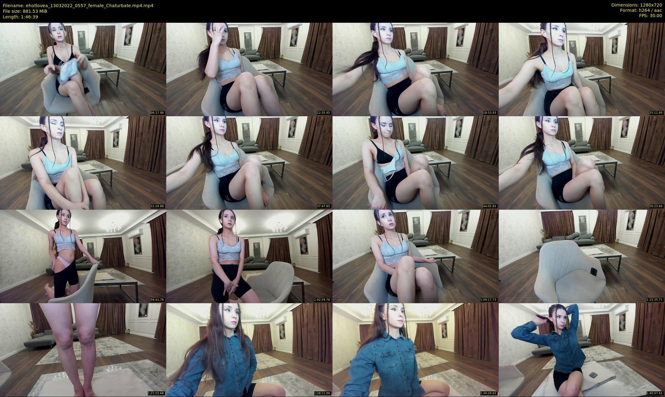 ehotlovea — 107 minute Chaturbate female cam show recording, 720p, Mar 13, 2022