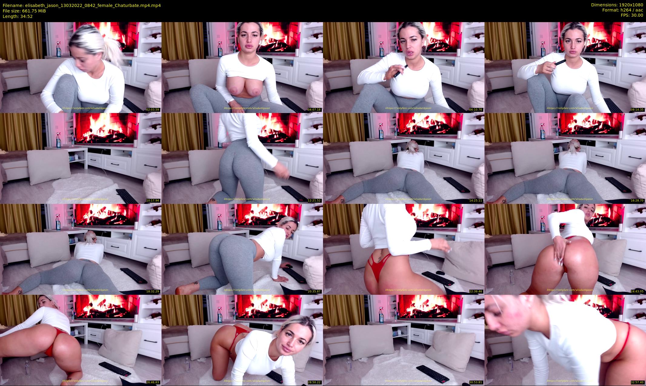 elisabeth_jason — 35 minute Chaturbate couple cam show recording, 1080p, Mar 13, 2022