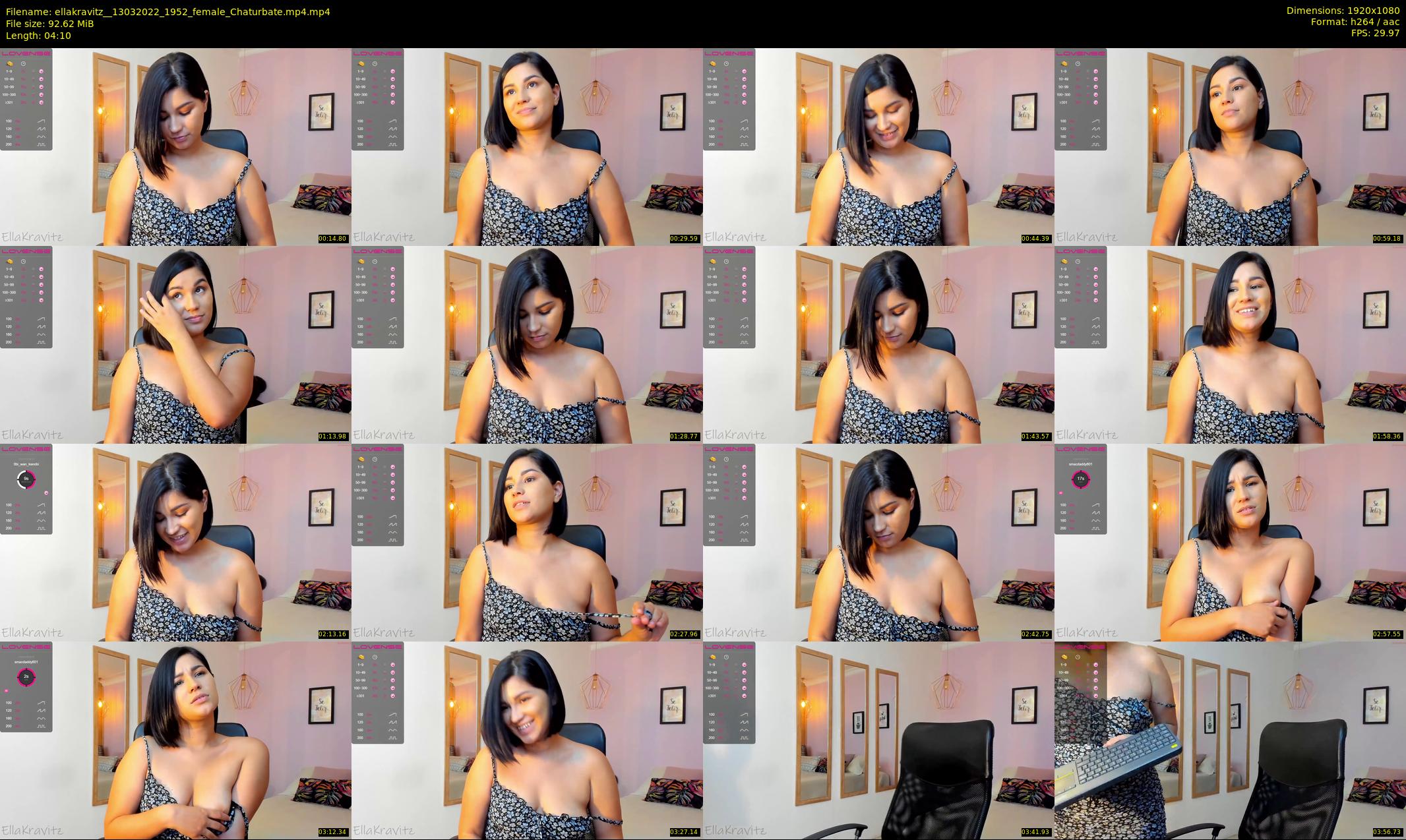 ellakravitz_ — 5 minute Chaturbate female cam show recording, 1080p, Mar 13, 2022