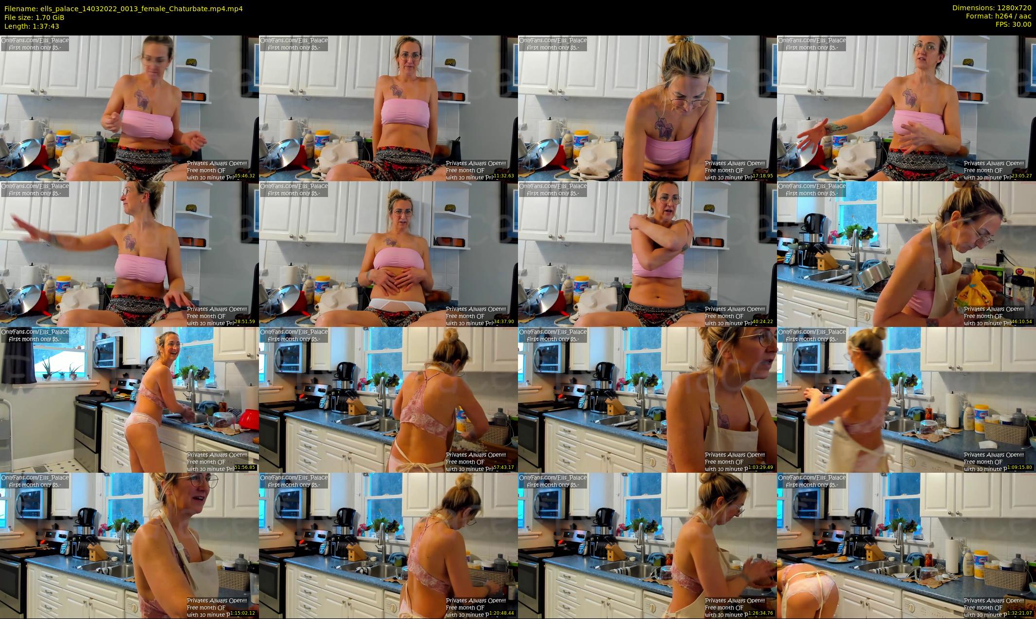 ells_palace — 98 minute Chaturbate female cam show recording, 720p, Mar 14, 2022