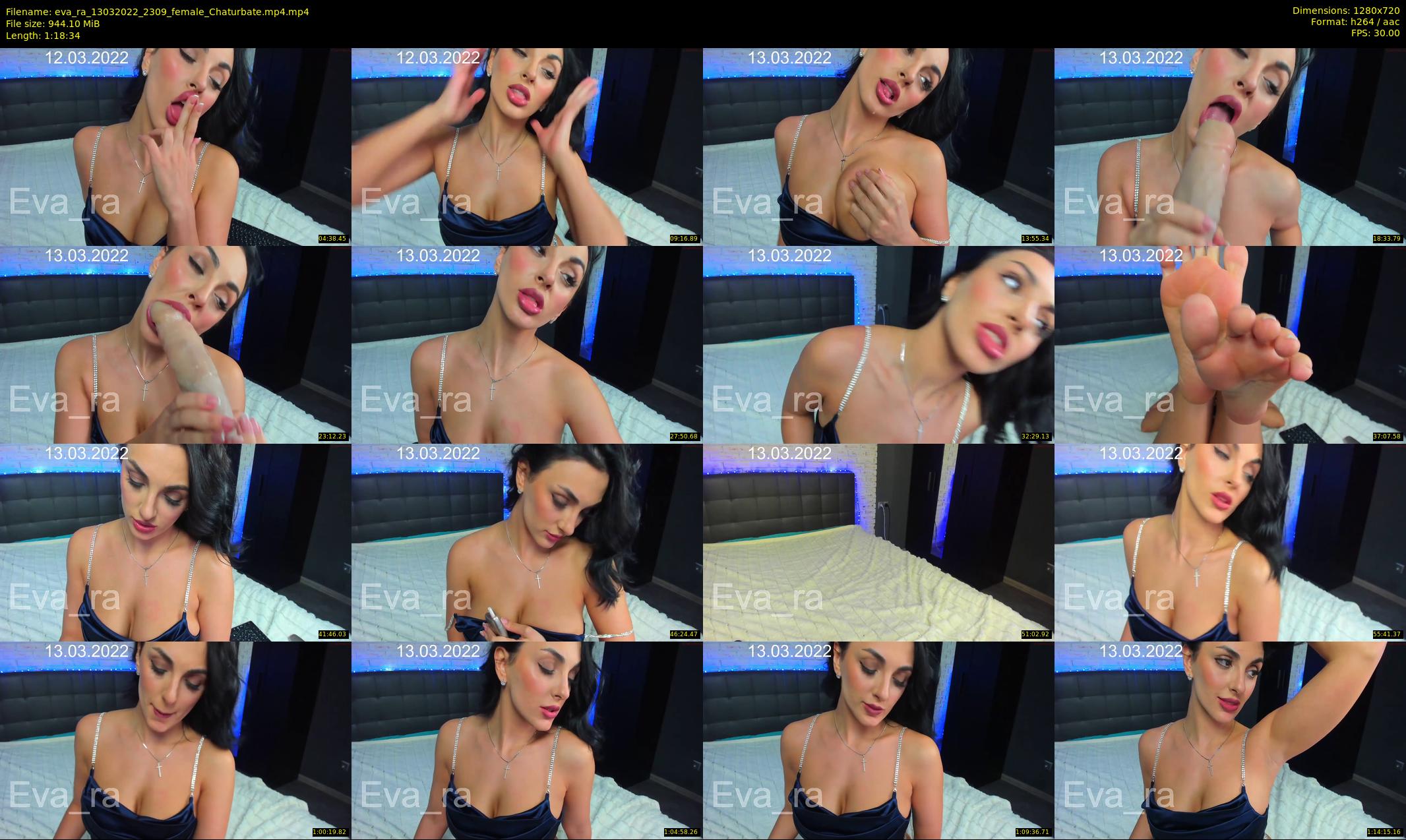 eva_ra — 79 minute Chaturbate female cam show recording, 720p, Mar 13, 2022