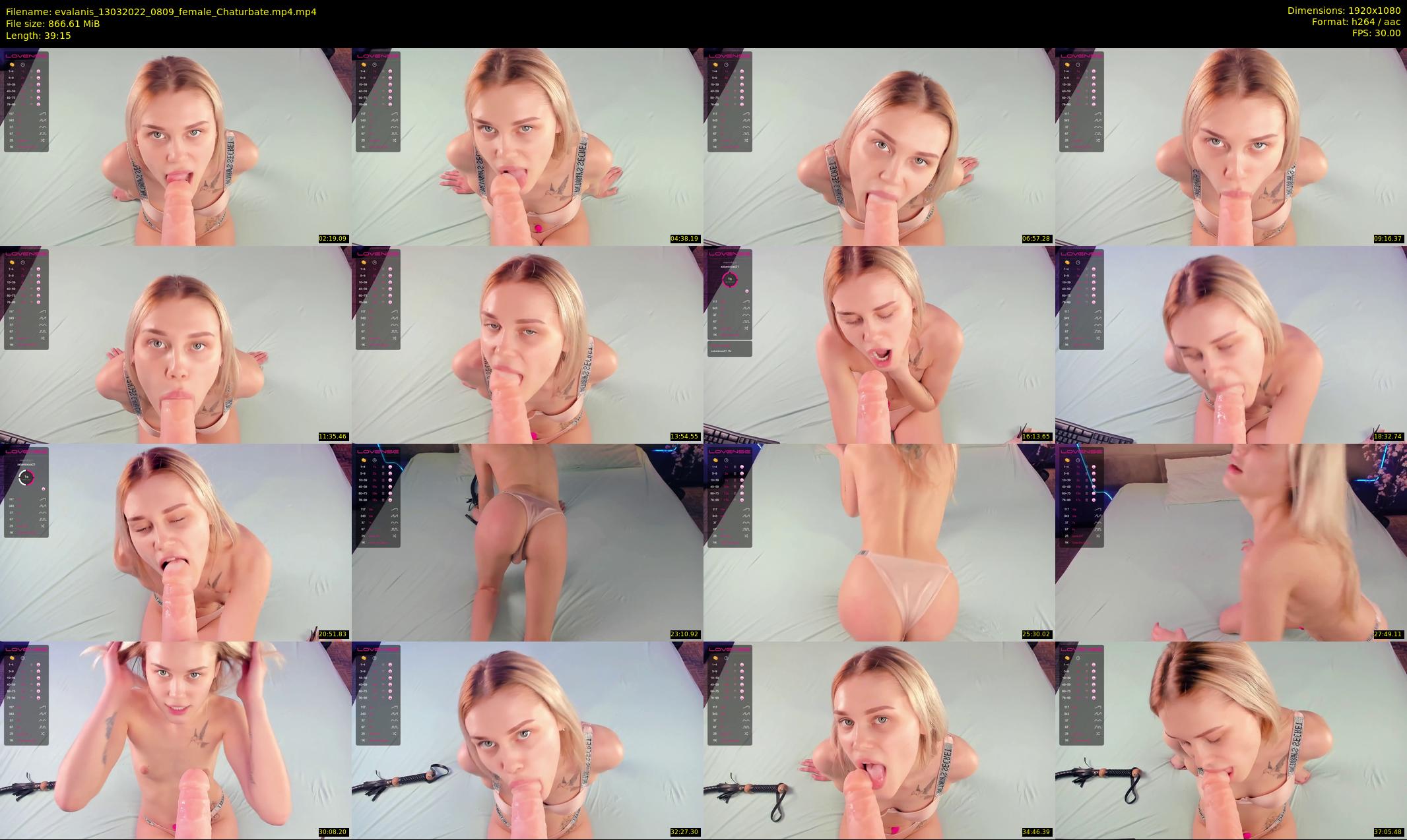 evalanis — 40 minute Chaturbate couple cam show recording, 1080p, Mar 13, 2022