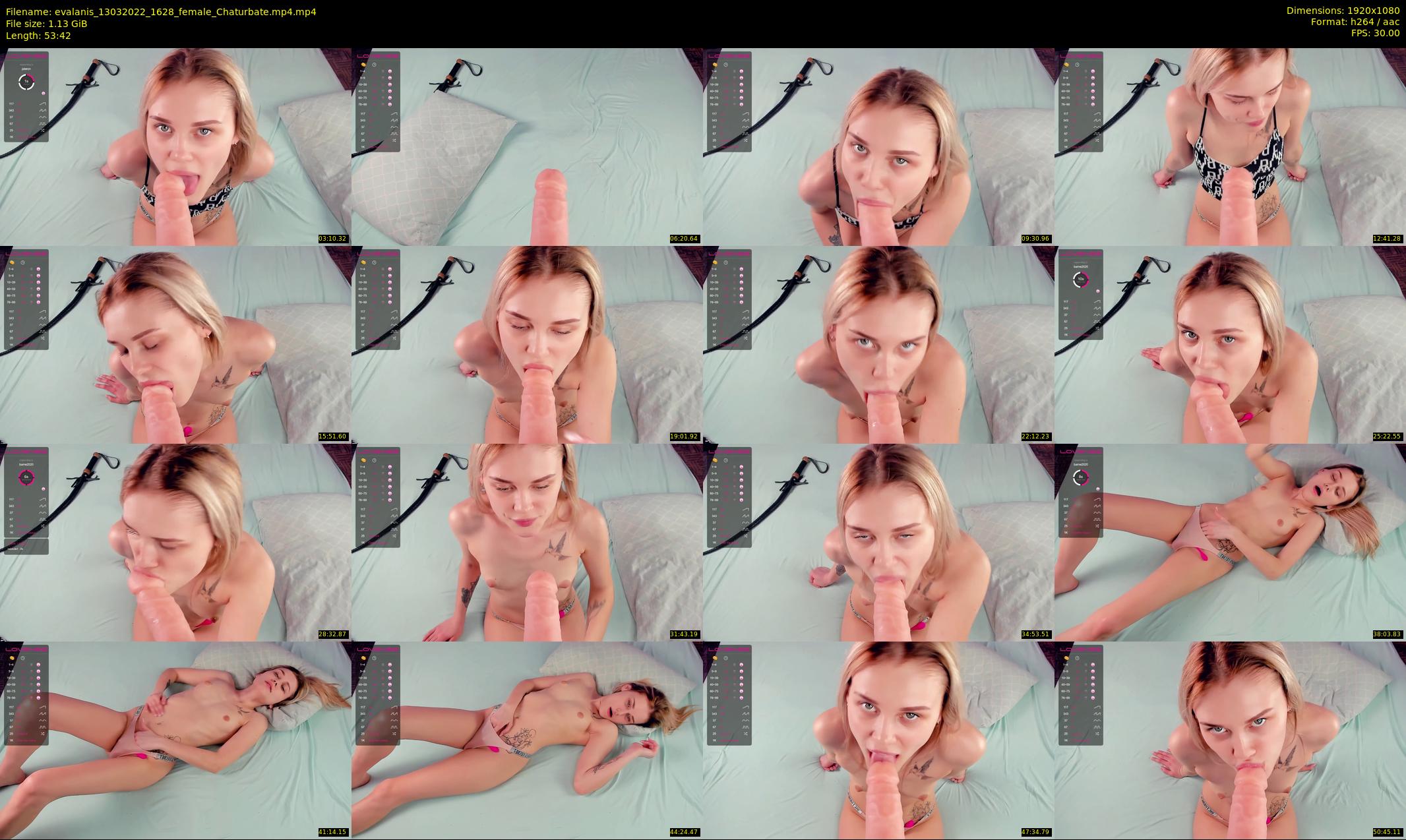 evalanis — 54 minute Chaturbate couple cam show recording, 1080p, Mar 13, 2022