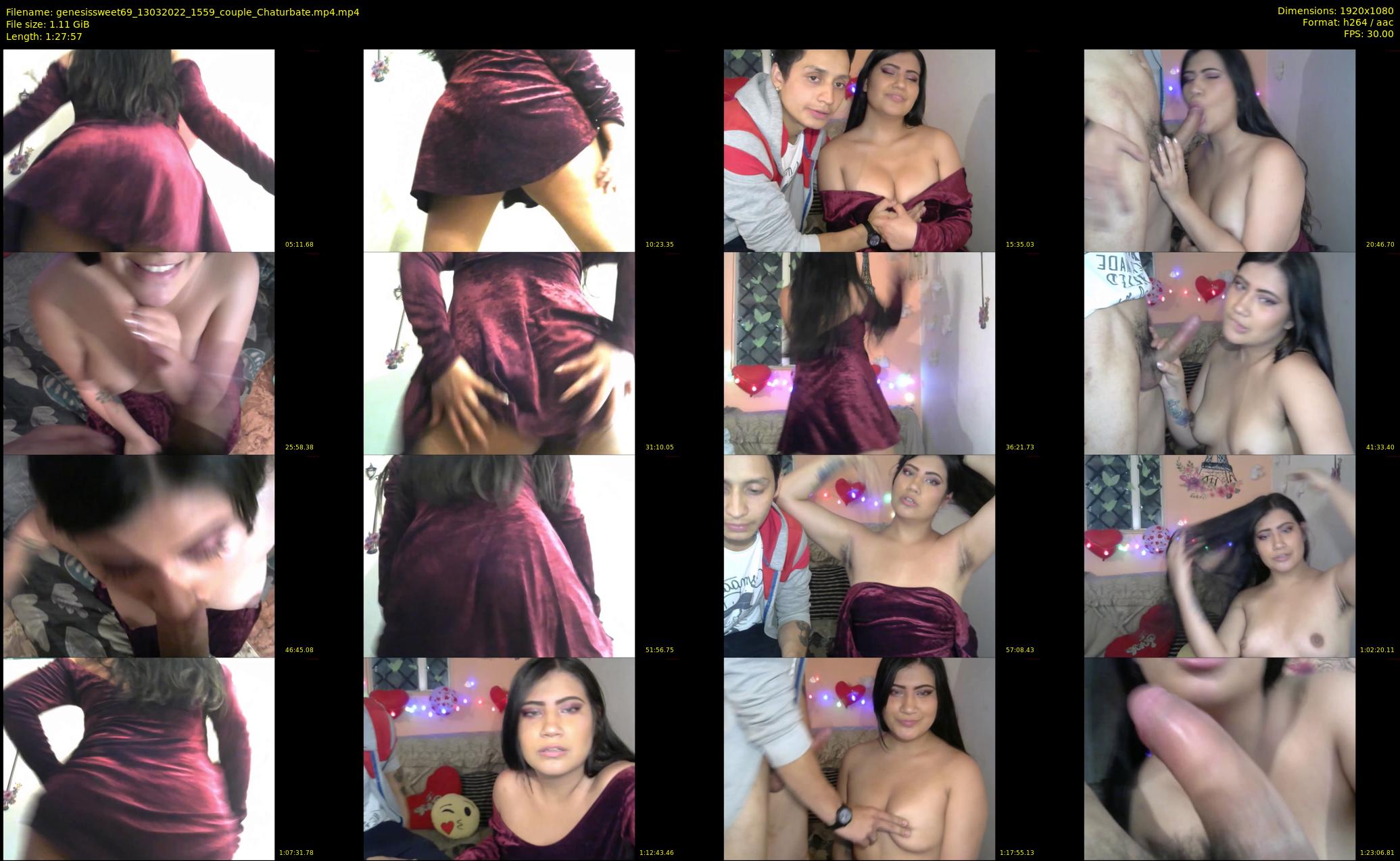 genesissweet69 — 88 minute Chaturbate couple cam show recording, 1080p, Mar 13, 2022