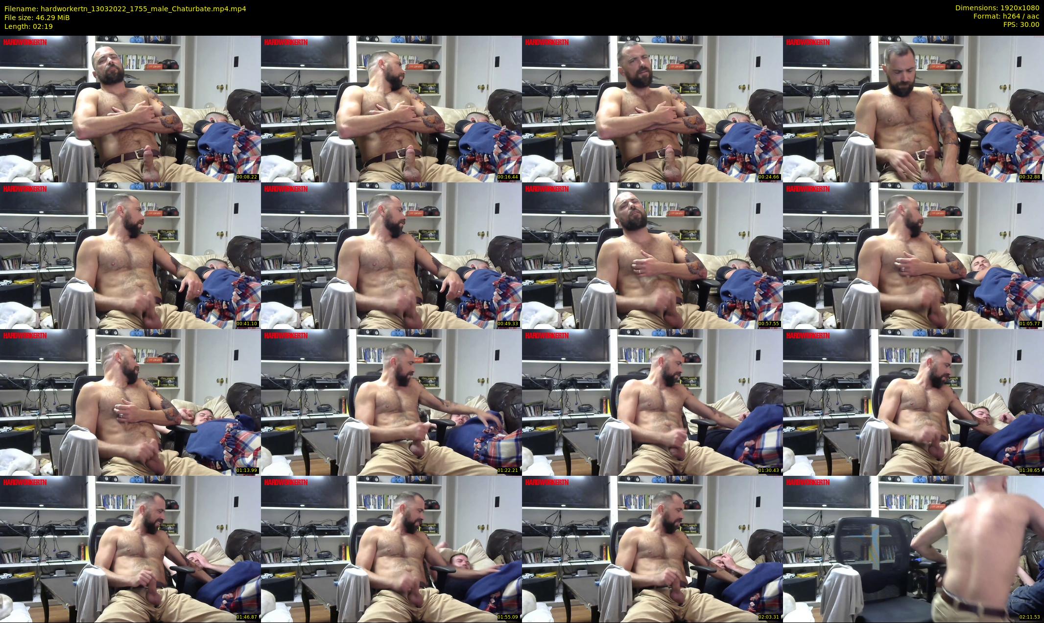 hardworkertn — 3 minute Chaturbate male cam show recording, 1080p, Mar 13, 2022