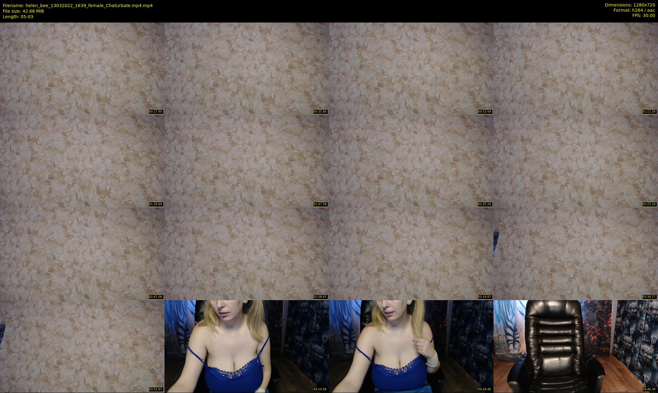 helen_bee — 6 minute Chaturbate female cam show recording, 720p, Mar 13, 2022
