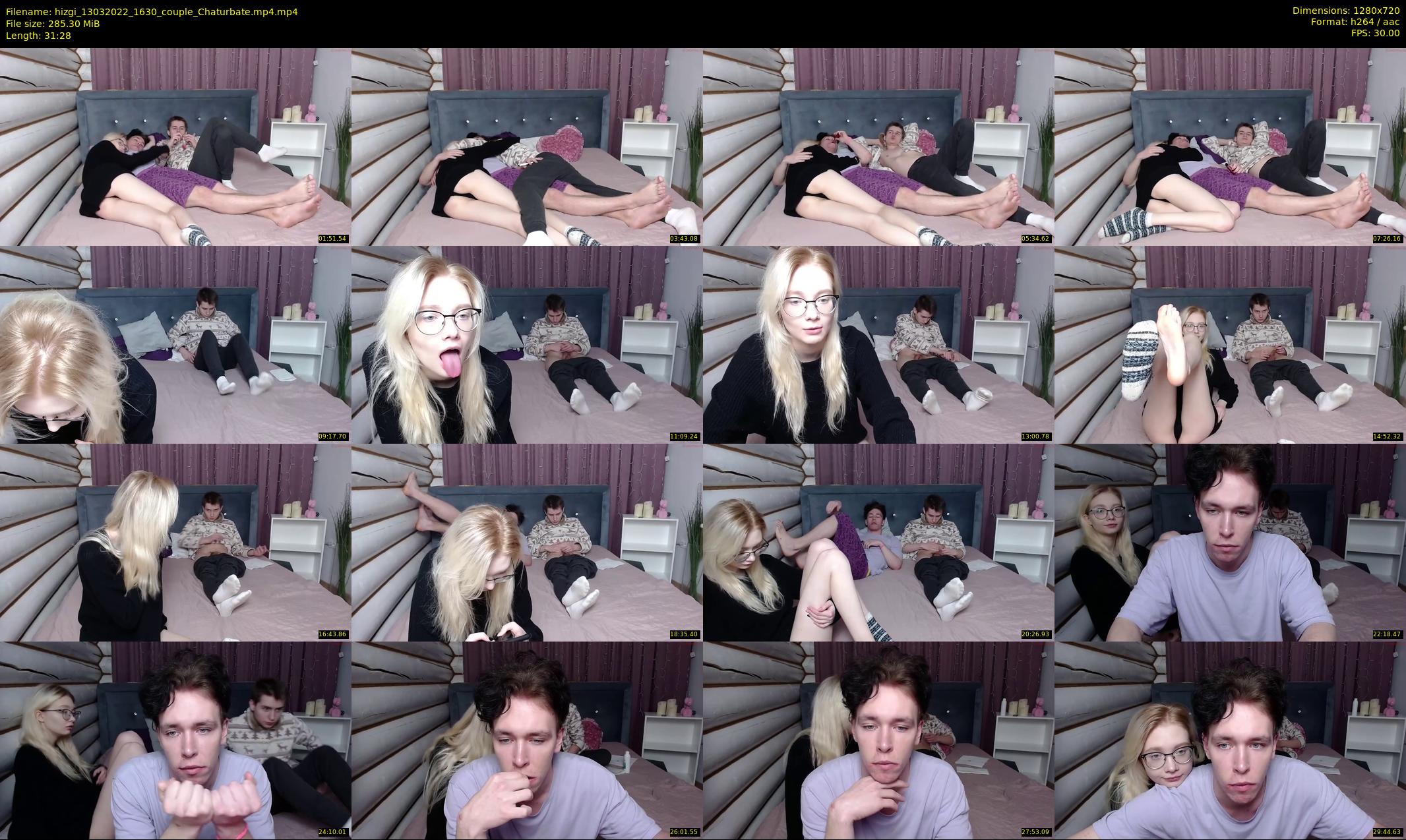 hizgi — 32 minute Chaturbate couple cam show recording, 720p, Mar 13, 2022