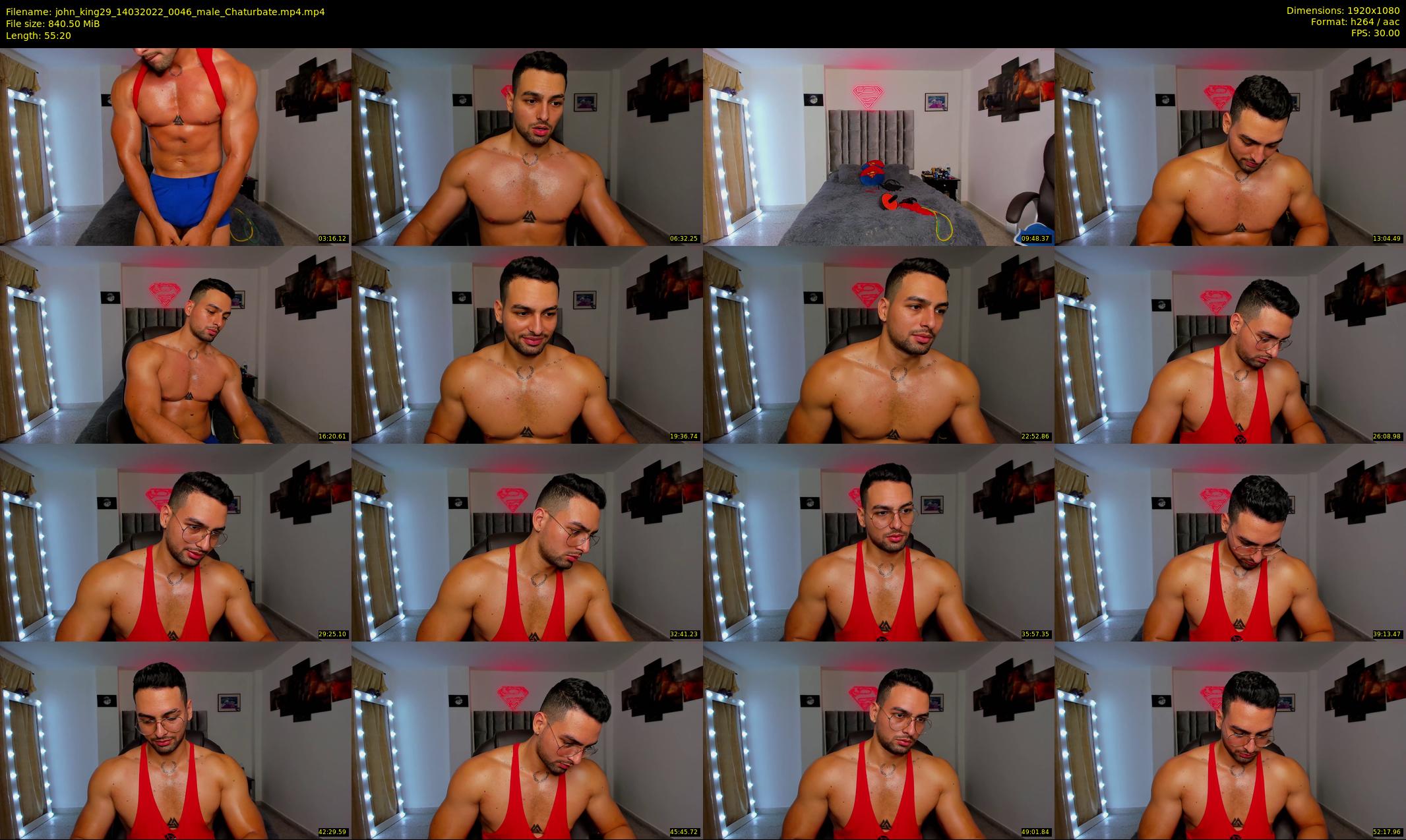 john_king29 — 56 minute Chaturbate male cam show recording, 1080p, Mar 14, 2022