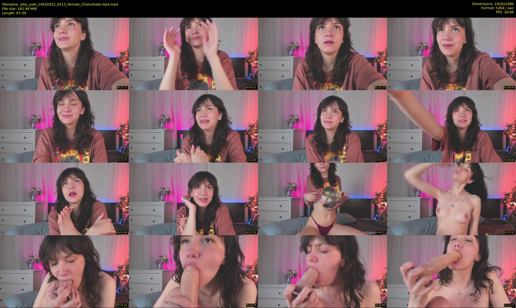 juby_yubi — 8 minute Chaturbate female cam show recording, 1080p, Mar 14, 2022