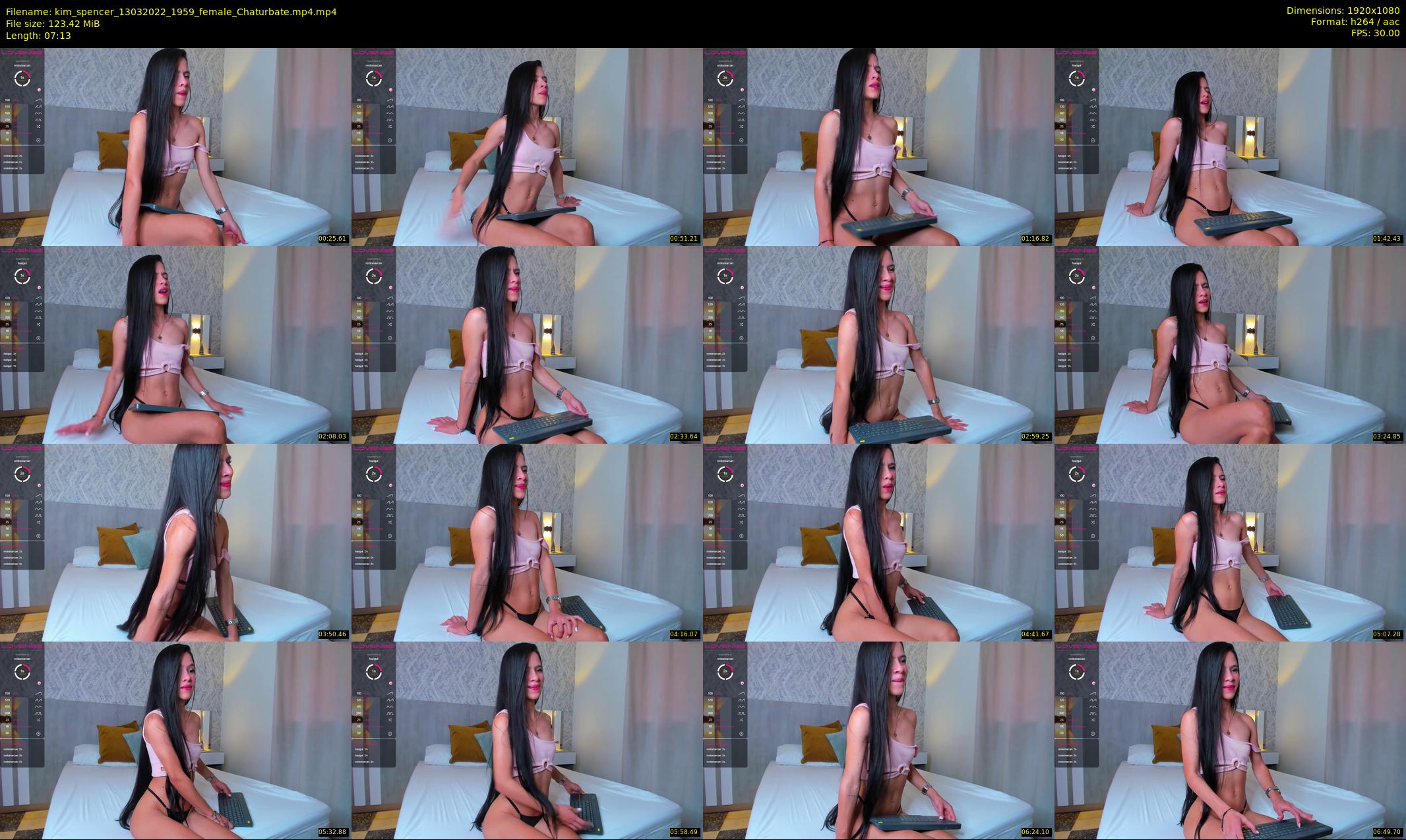 kim_spencer — 8 minute Chaturbate female cam show recording, 1080p, Mar 13, 2022