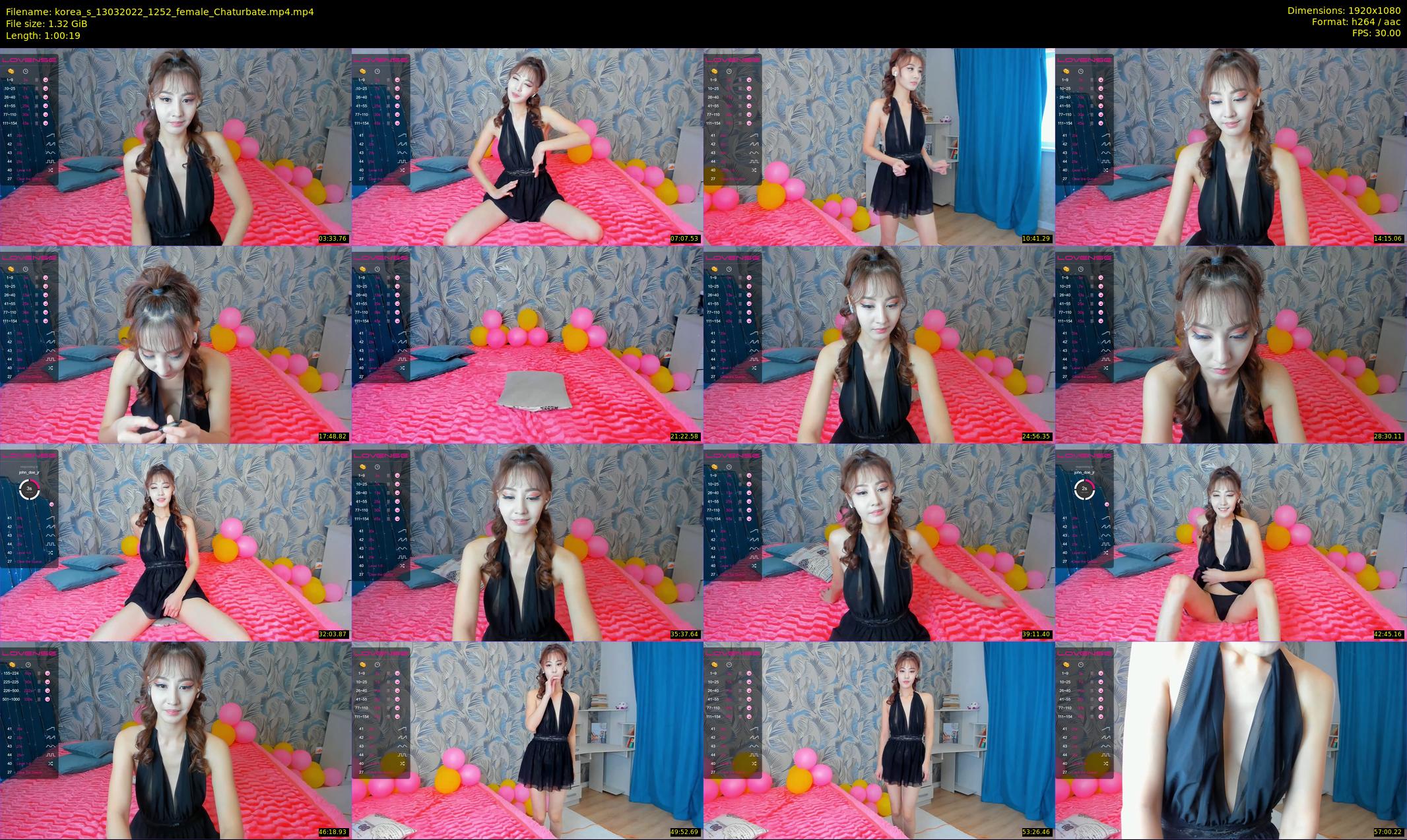 korea_s — 61 minute Chaturbate female cam show recording, 1080p, Mar 13, 2022