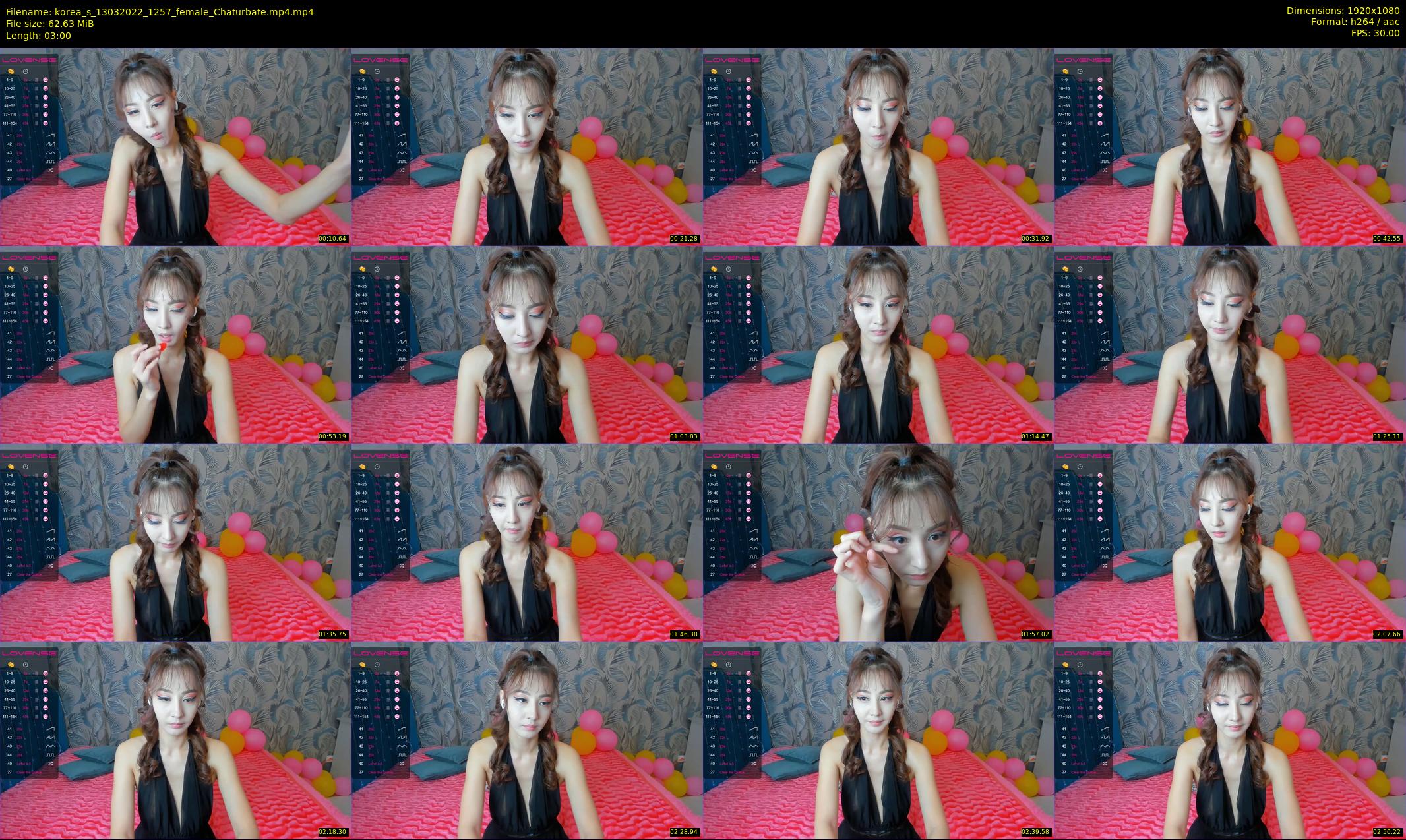 korea_s — 3 minute Chaturbate female cam show recording, 1080p, Mar 13, 2022