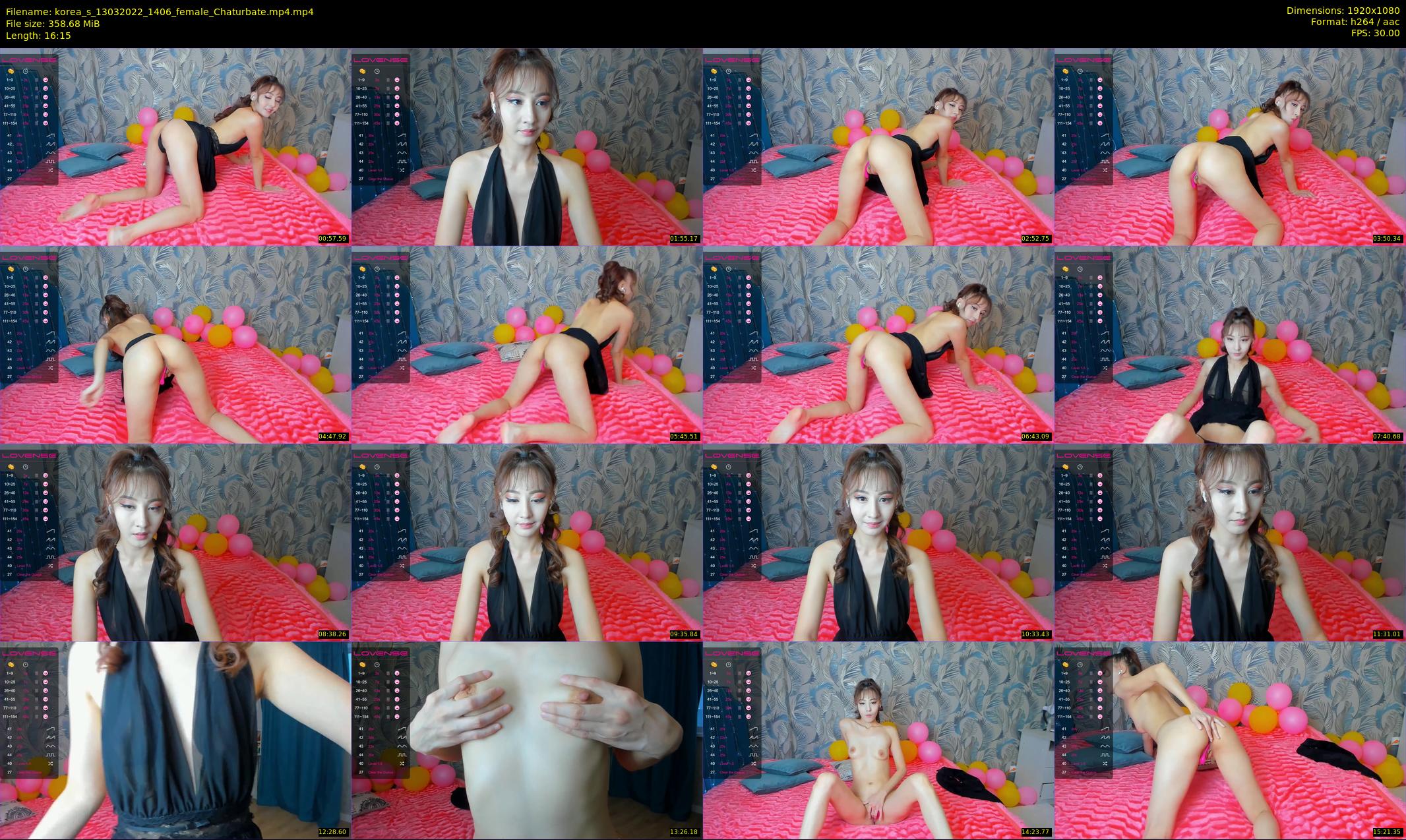 korea_s — 17 minute Chaturbate female cam show recording, 1080p, Mar 13, 2022