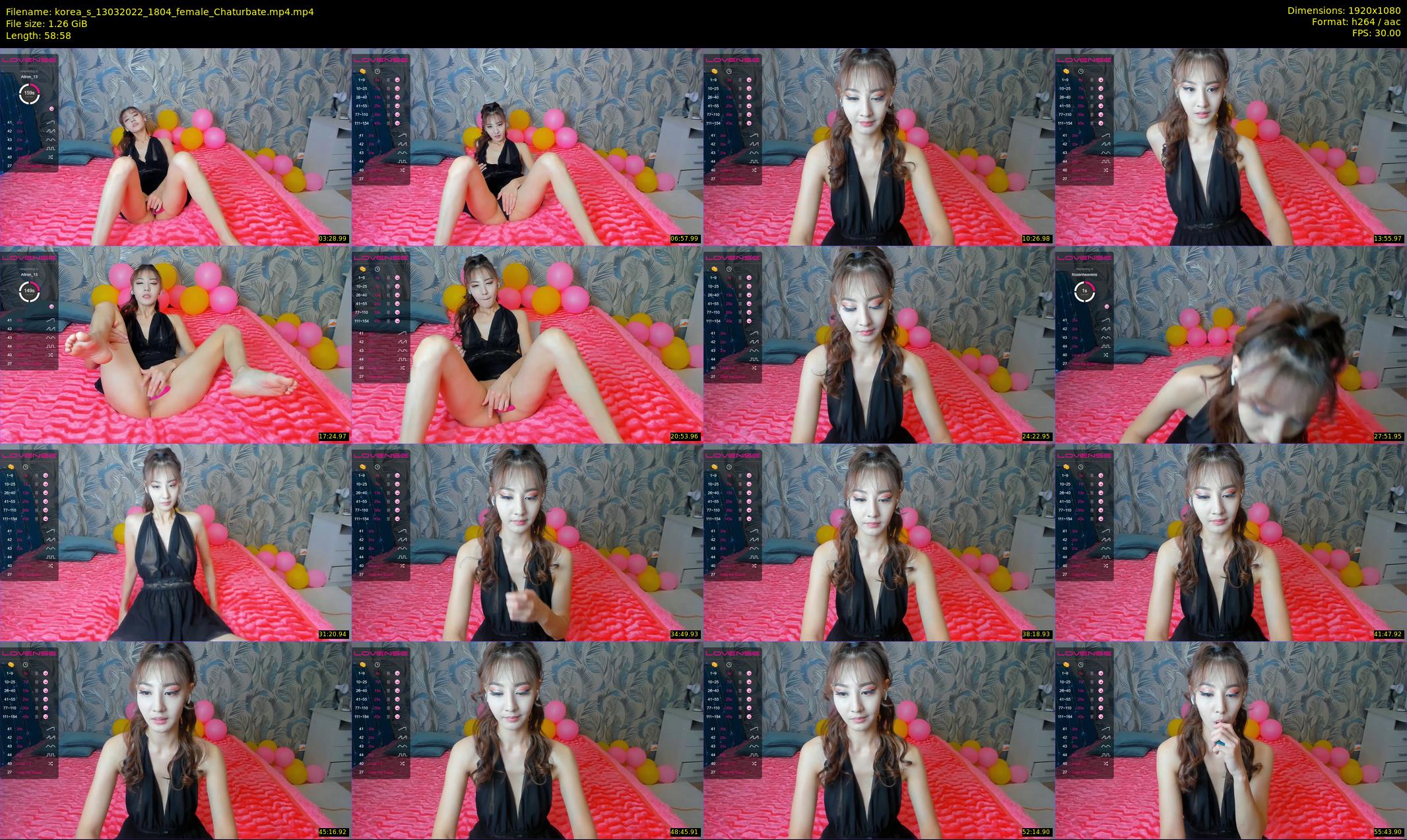 korea_s — 59 minute Chaturbate female cam show recording, 1080p, Mar 13, 2022