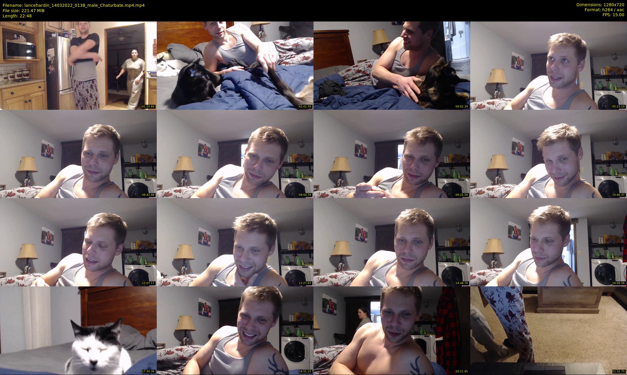 lancehardin — 23 minute Chaturbate male cam show recording, 720p, Mar 14, 2022