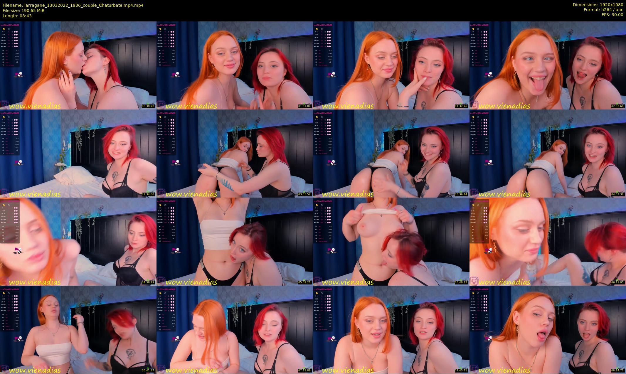larragane — 9 minute Chaturbate couple cam show recording, 1080p, Mar 13, 2022