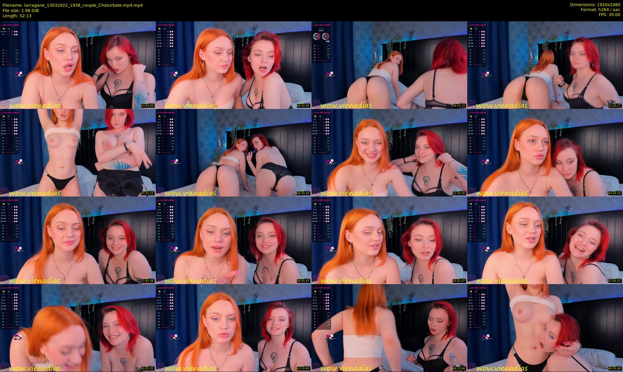 larragane — 53 minute Chaturbate couple cam show recording, 1080p, Mar 13, 2022