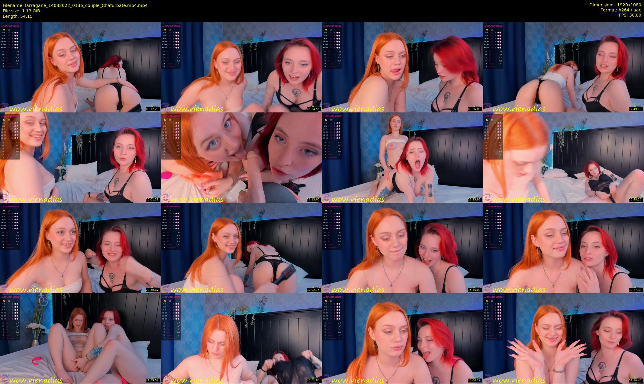 larragane — 55 minute Chaturbate couple cam show recording, 1080p, Mar 14, 2022