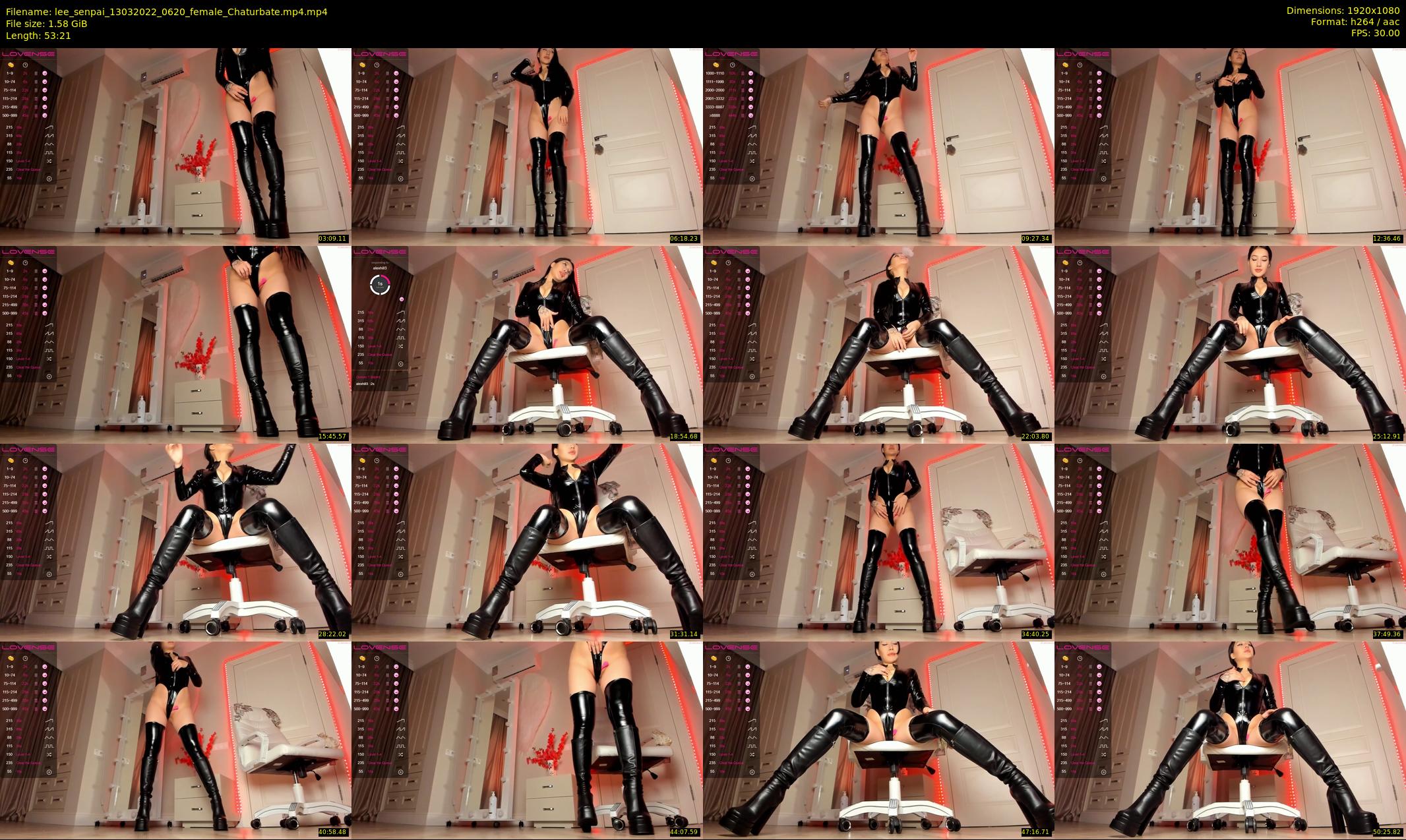 lee_senpai — 54 minute Chaturbate female cam show recording, 1080p, Mar 13, 2022