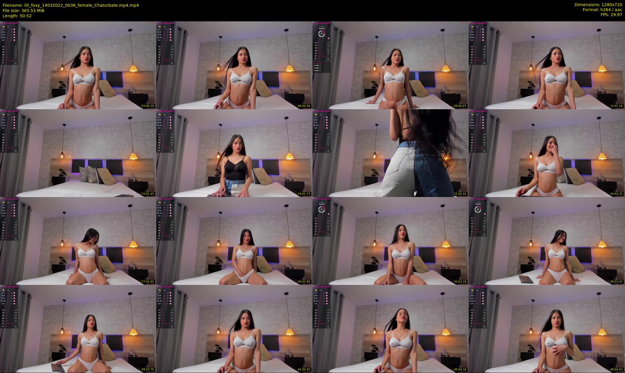 lili_foxy — 51 minute Chaturbate female cam show recording, 720p, Mar 14, 2022