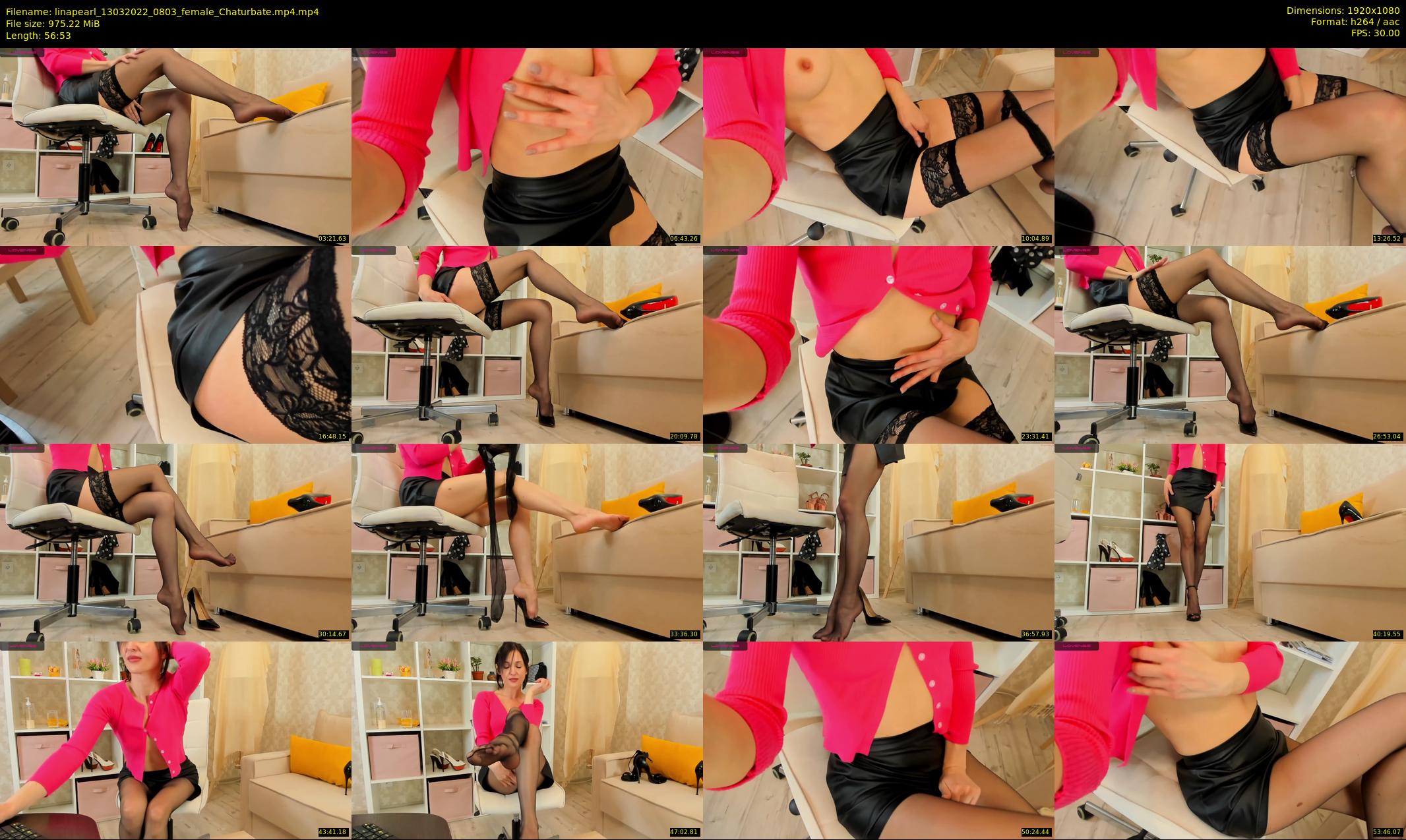linapearl — 57 minute Chaturbate female cam show recording, 1080p, Mar 13, 2022
