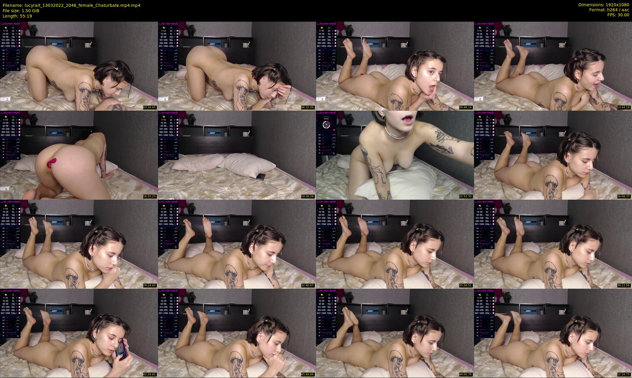 lucyrait — 56 minute Chaturbate female cam show recording, 1080p, Mar 13, 2022