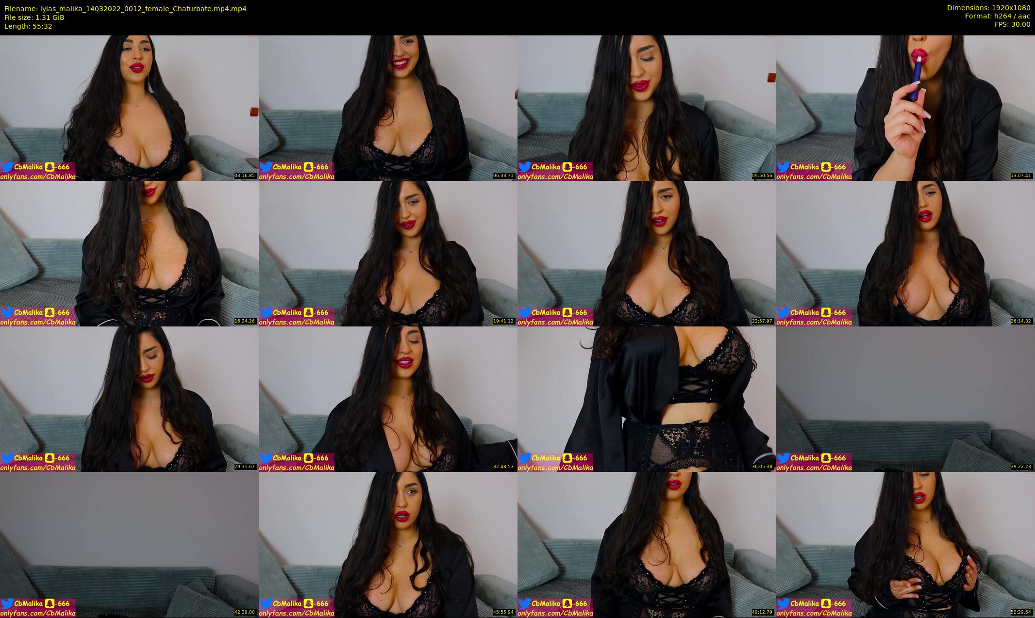 lylas_malika — 56 minute Chaturbate female cam show recording, 1080p, Mar 14, 2022