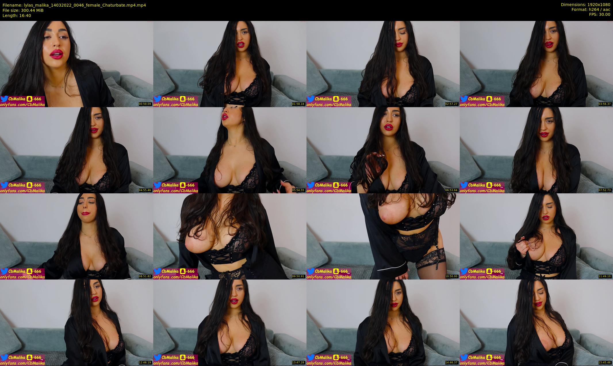 lylas_malika — 17 minute Chaturbate female cam show recording, 1080p, Mar 14, 2022