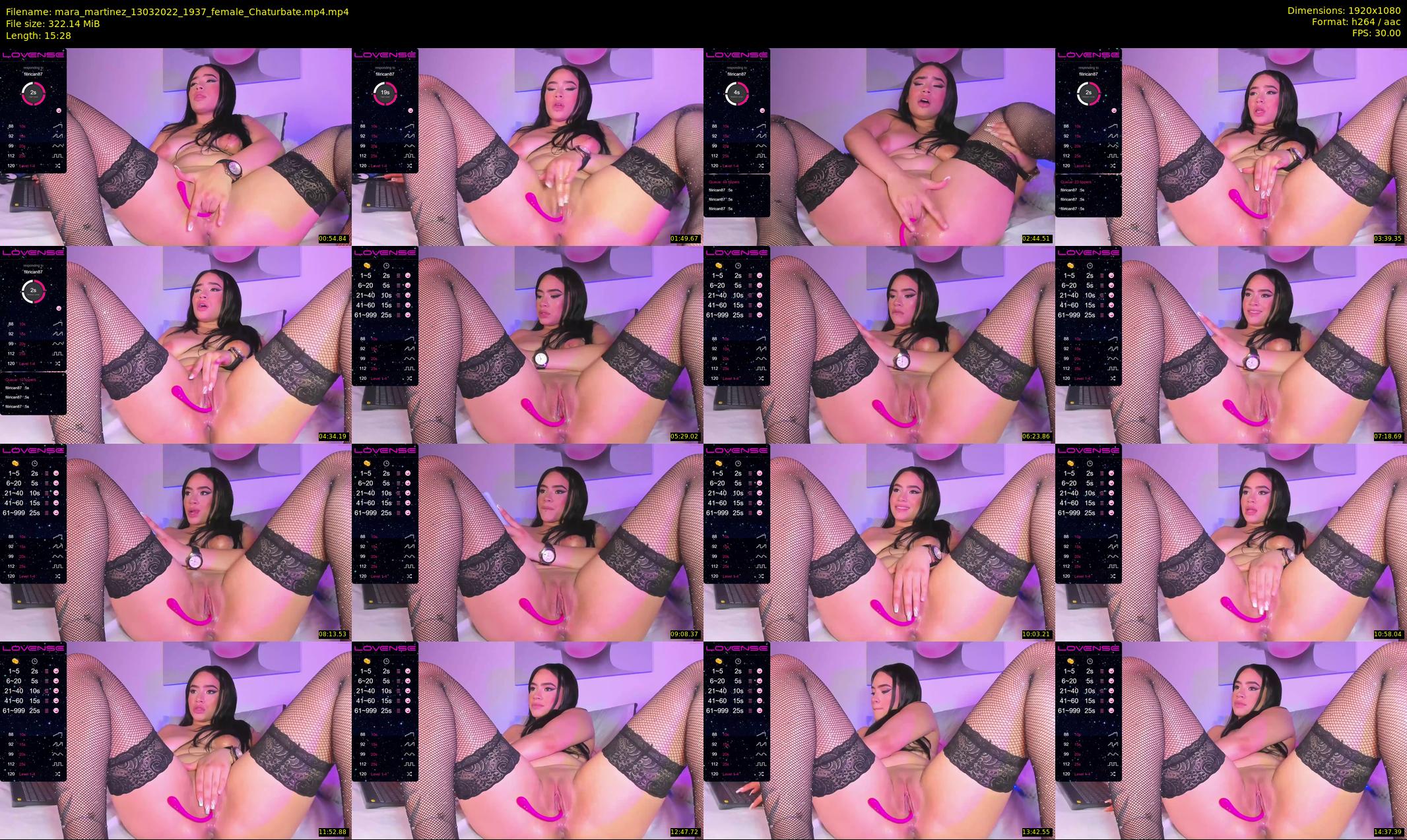 mara_martinez — 16 minute Chaturbate female cam show recording, 1080p, Mar 13, 2022