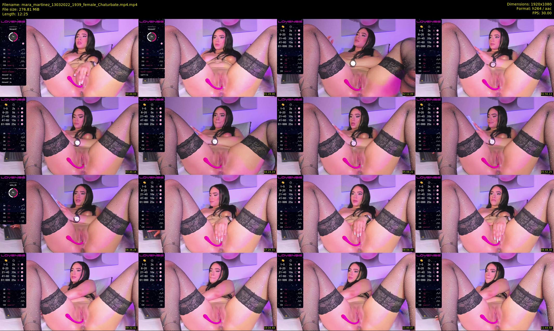 mara_martinez — 13 minute Chaturbate female cam show recording, 1080p, Mar 13, 2022