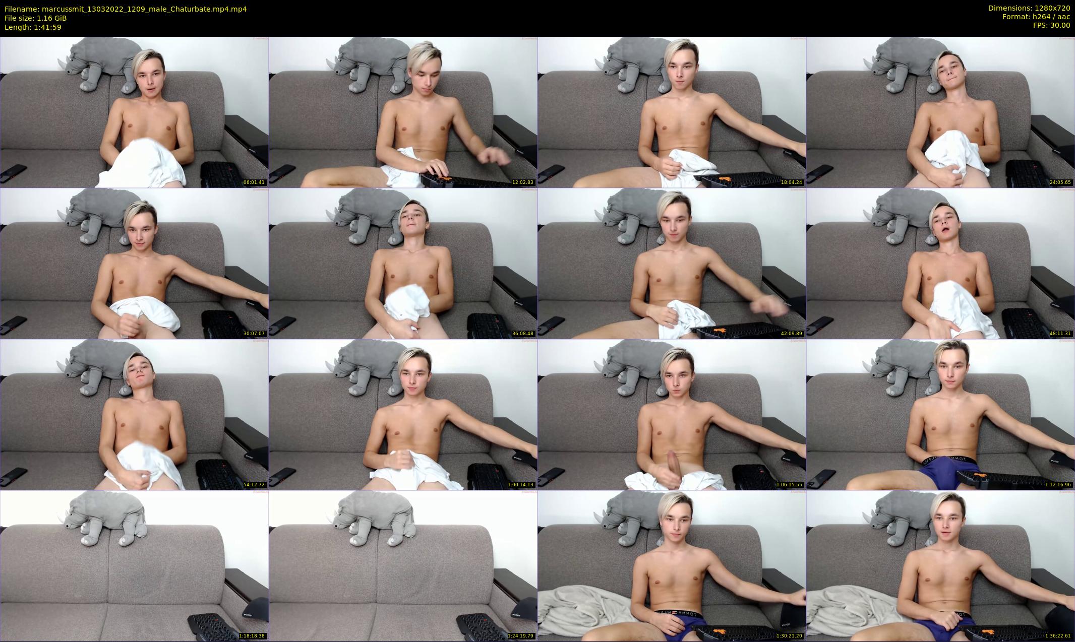 marcussmit — 102 minute Chaturbate male cam show recording, 720p, Mar 13, 2022