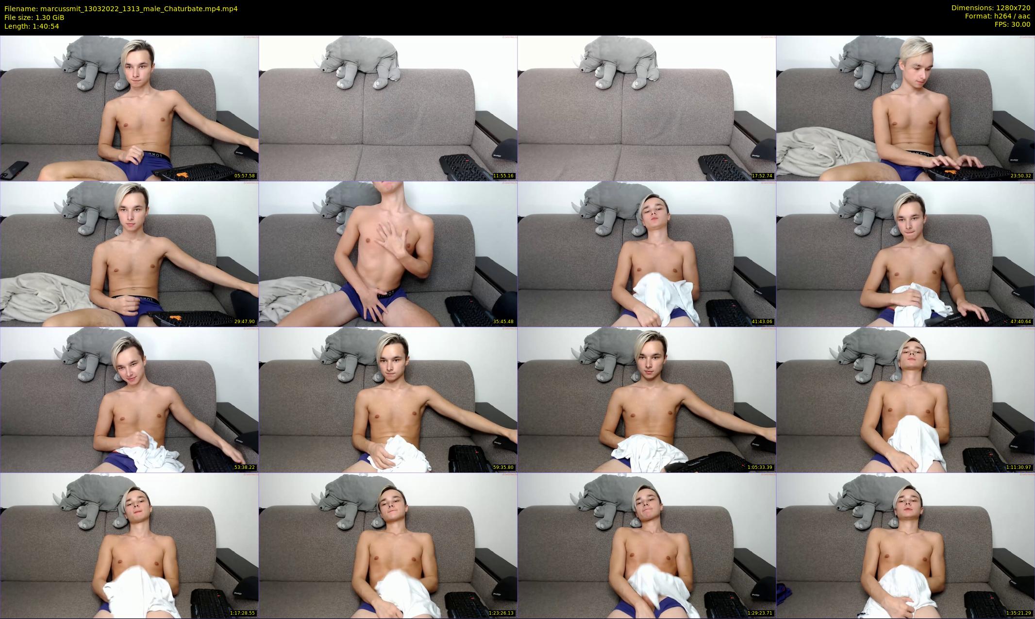 marcussmit — 101 minute Chaturbate male cam show recording, 720p, Mar 13, 2022