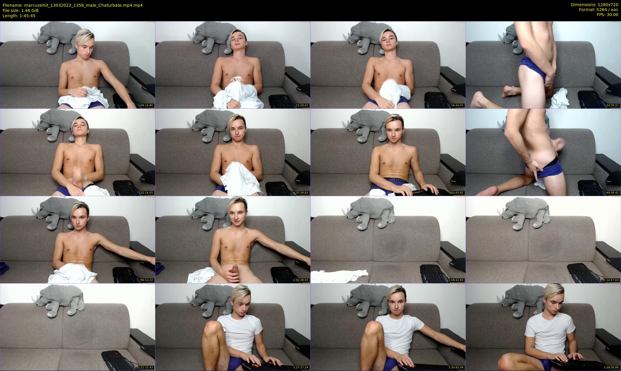 marcussmit — 106 minute Chaturbate male cam show recording, 720p, Mar 13, 2022