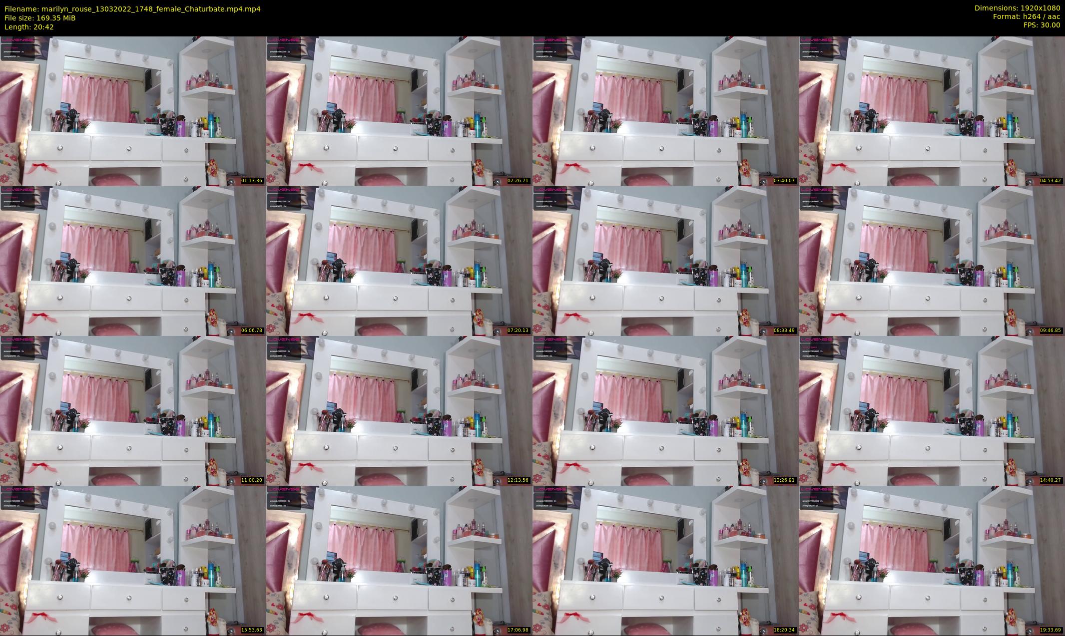 marilyn_rouse — 21 minute Chaturbate female cam show recording, 1080p, Mar 13, 2022